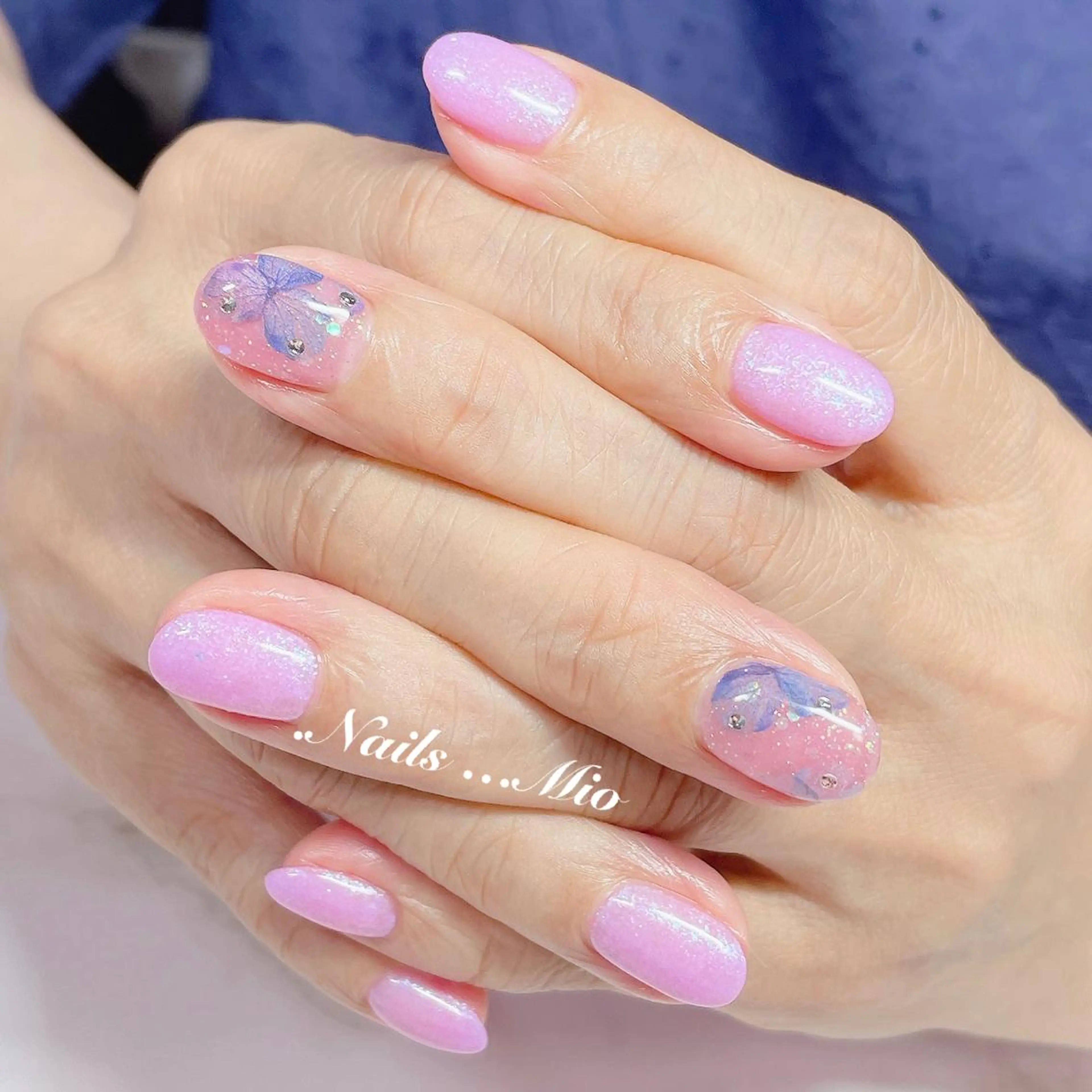 ネイル アートネイル ジェルネイル ワンカラーネイル .Nails Mio 赤羽西ネイルサロンのネイルデザイン