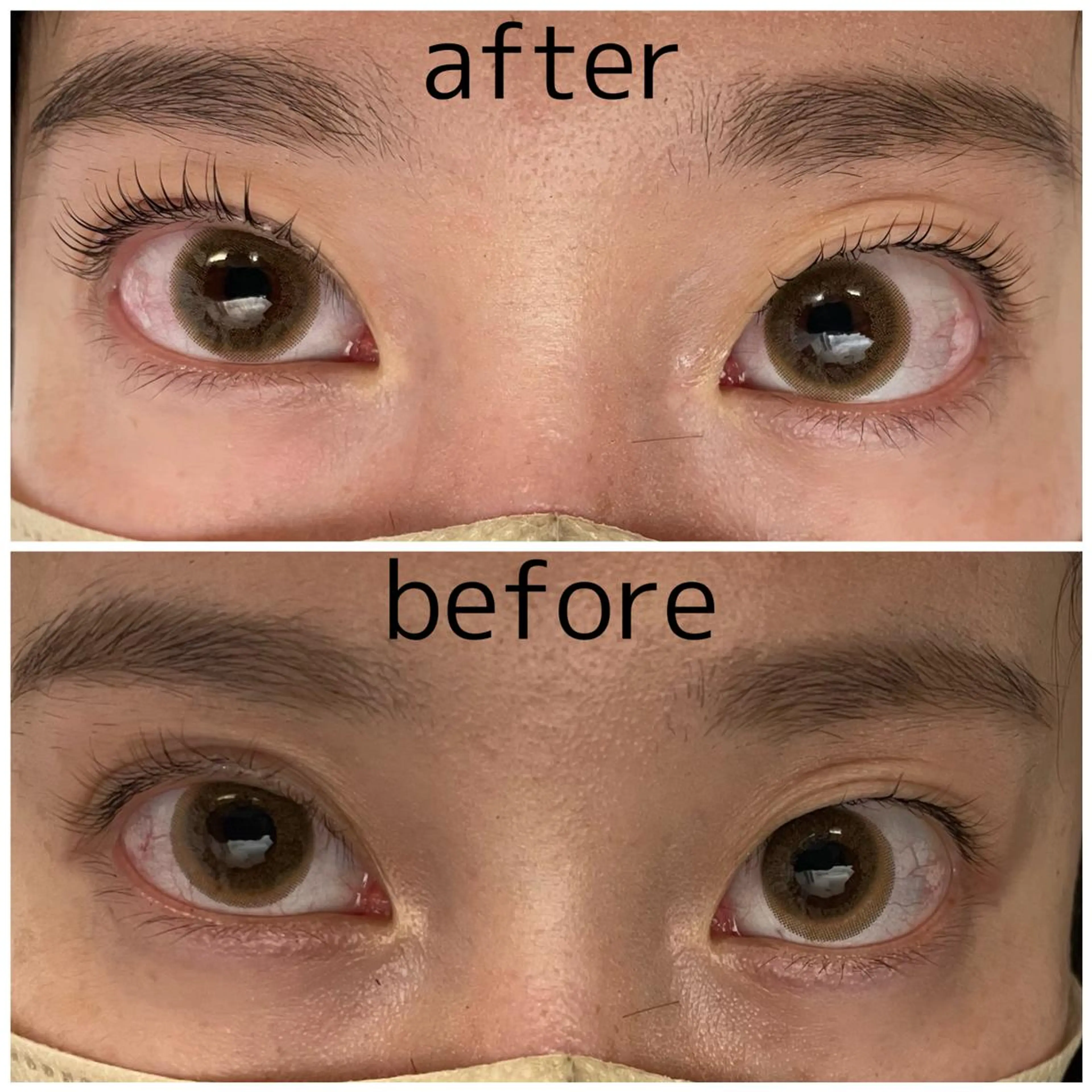 マツエク・マツパ パリジェンヌラッシュリフト ‪るか/‪透明感 カラー/アレンジのヘアスタイル