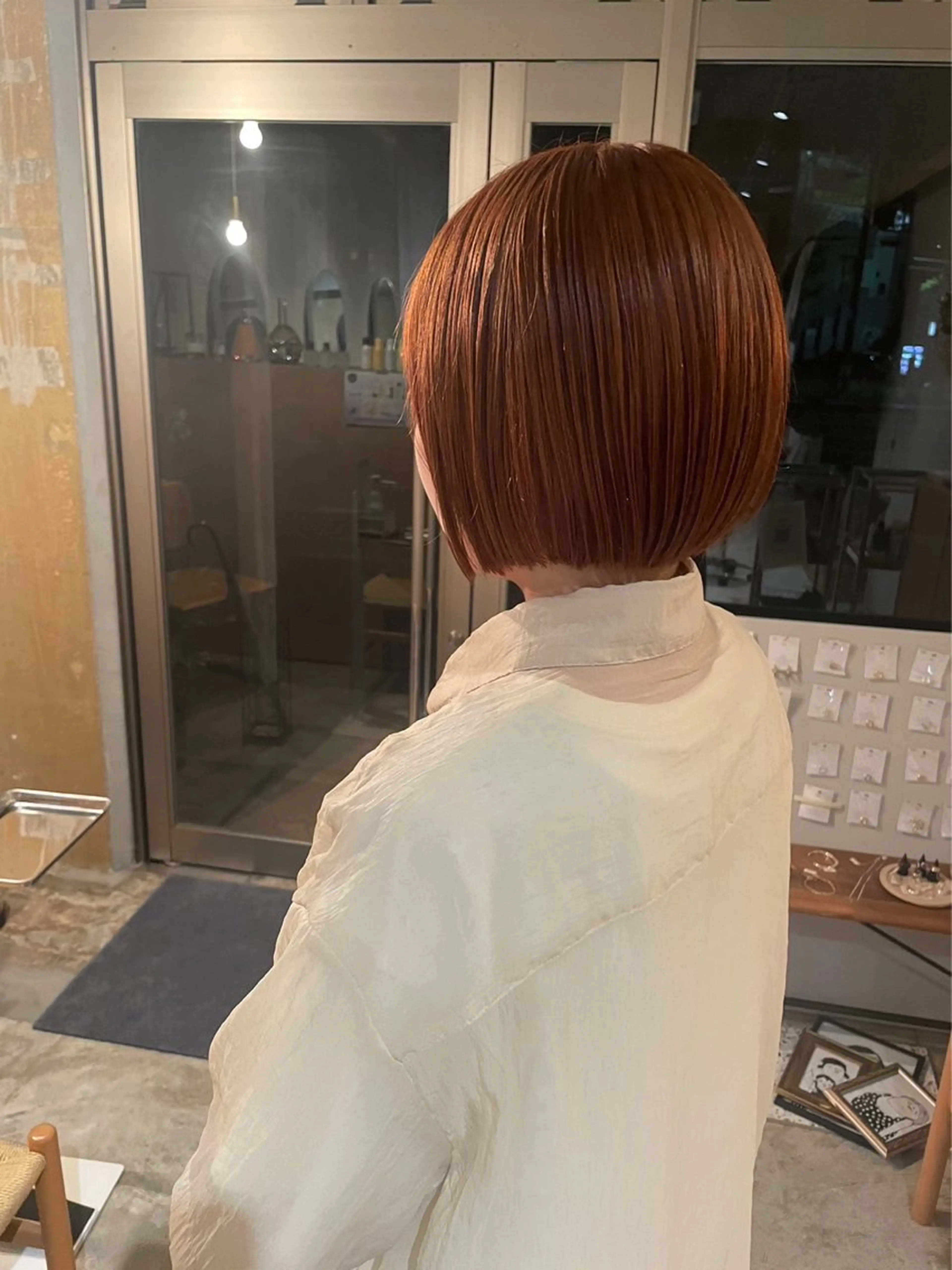 ショート 韓国ボブ👩🇰🇷 小野絢未のヘアスタイル