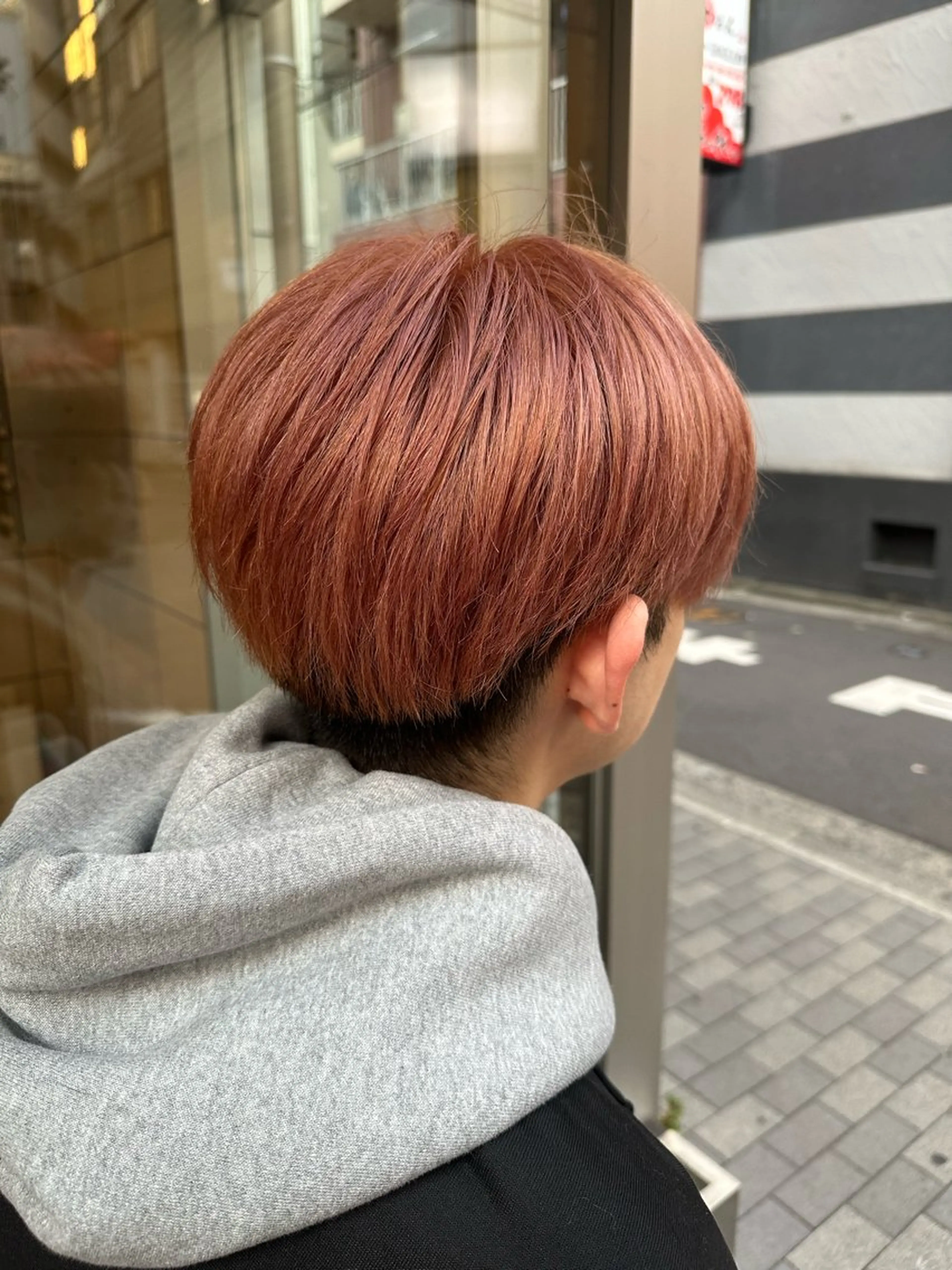 ショート カラー メンズ ヘアカラー トリートメント ヘアセット 💞艶カラー/ ブリーチ💞ユウカのヘアスタイル