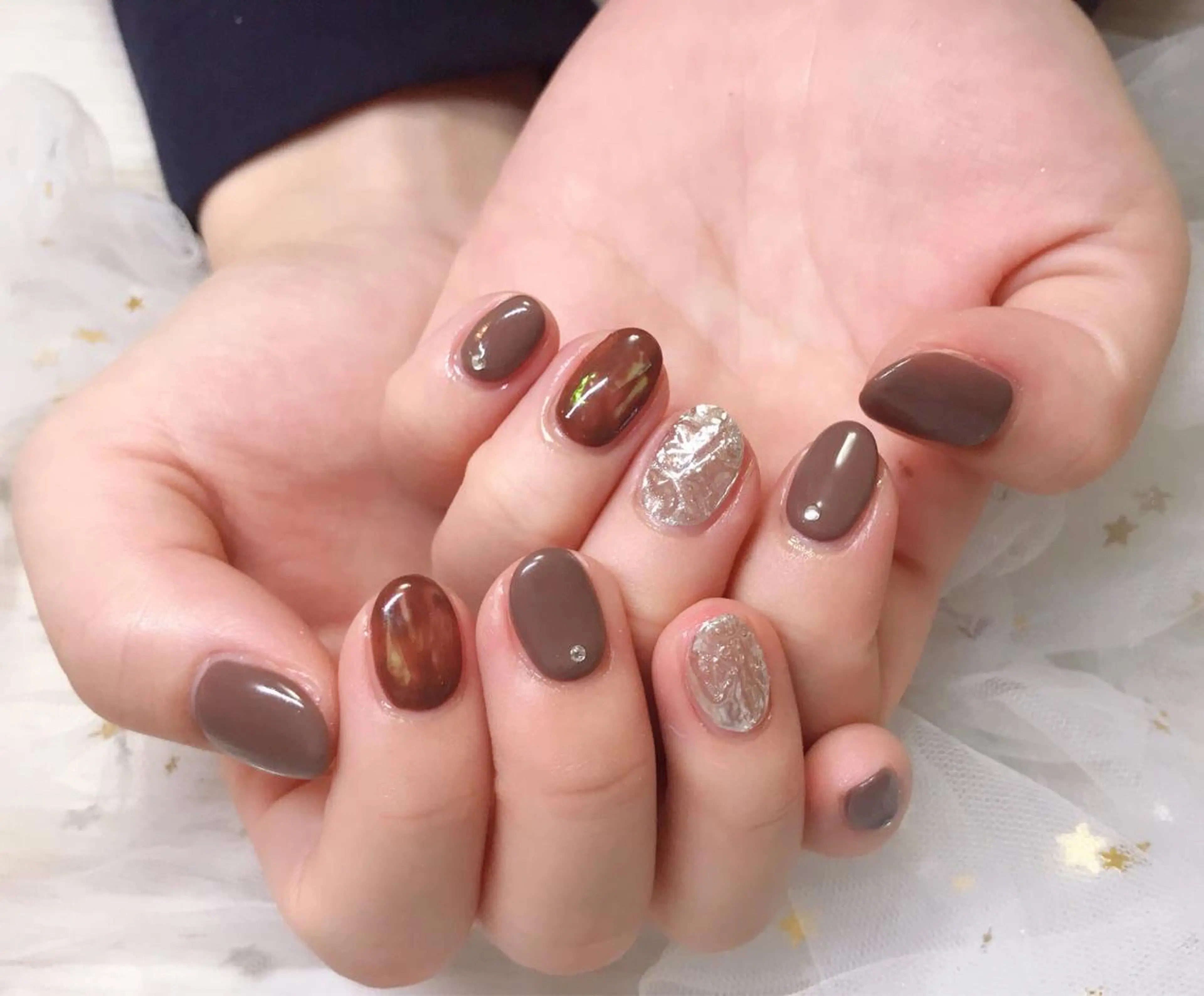 カラー ネイル Q Free nailsのネイルデザイン