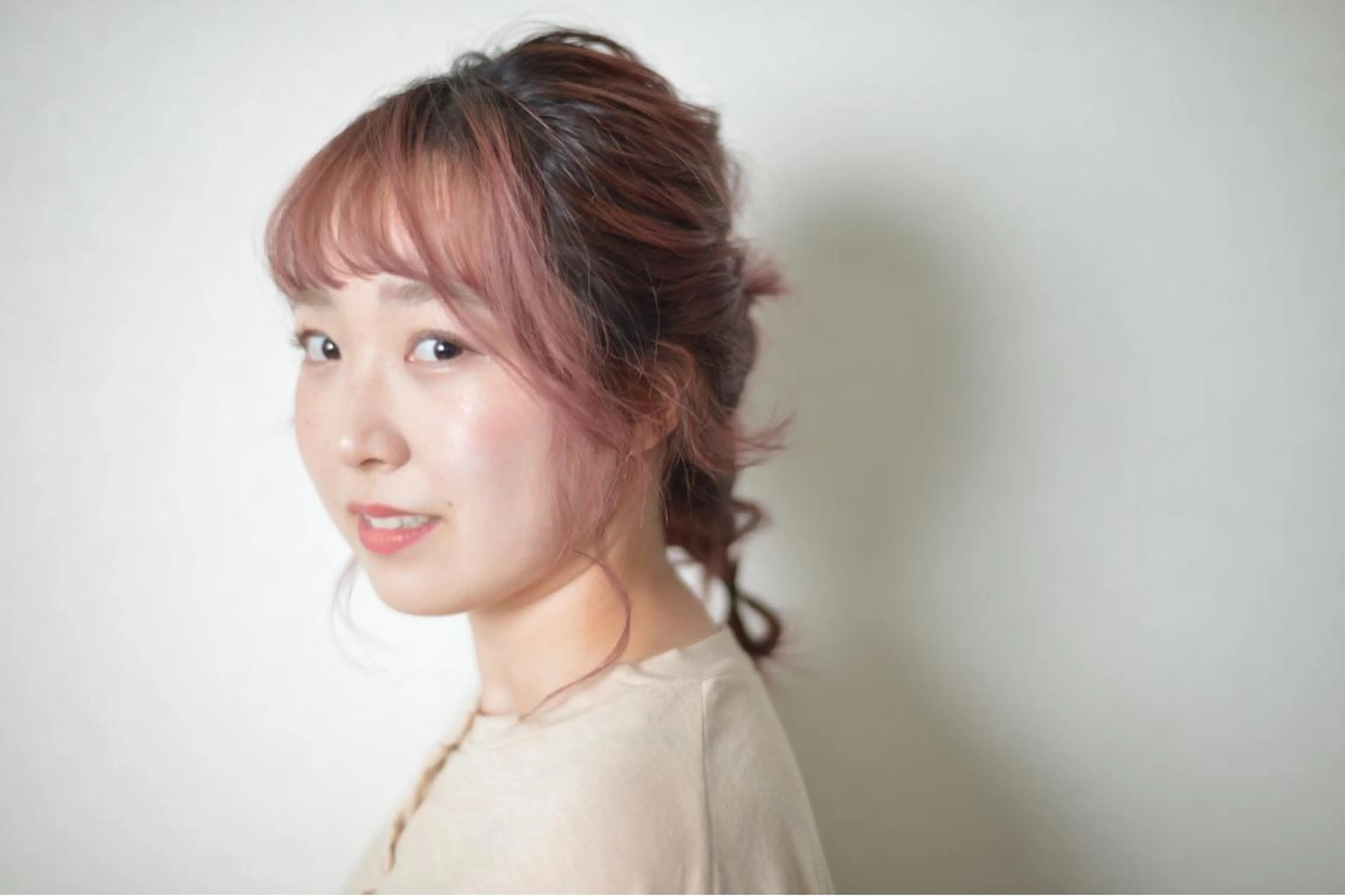 ミディアム GLROW haruhiのヘアスタイル