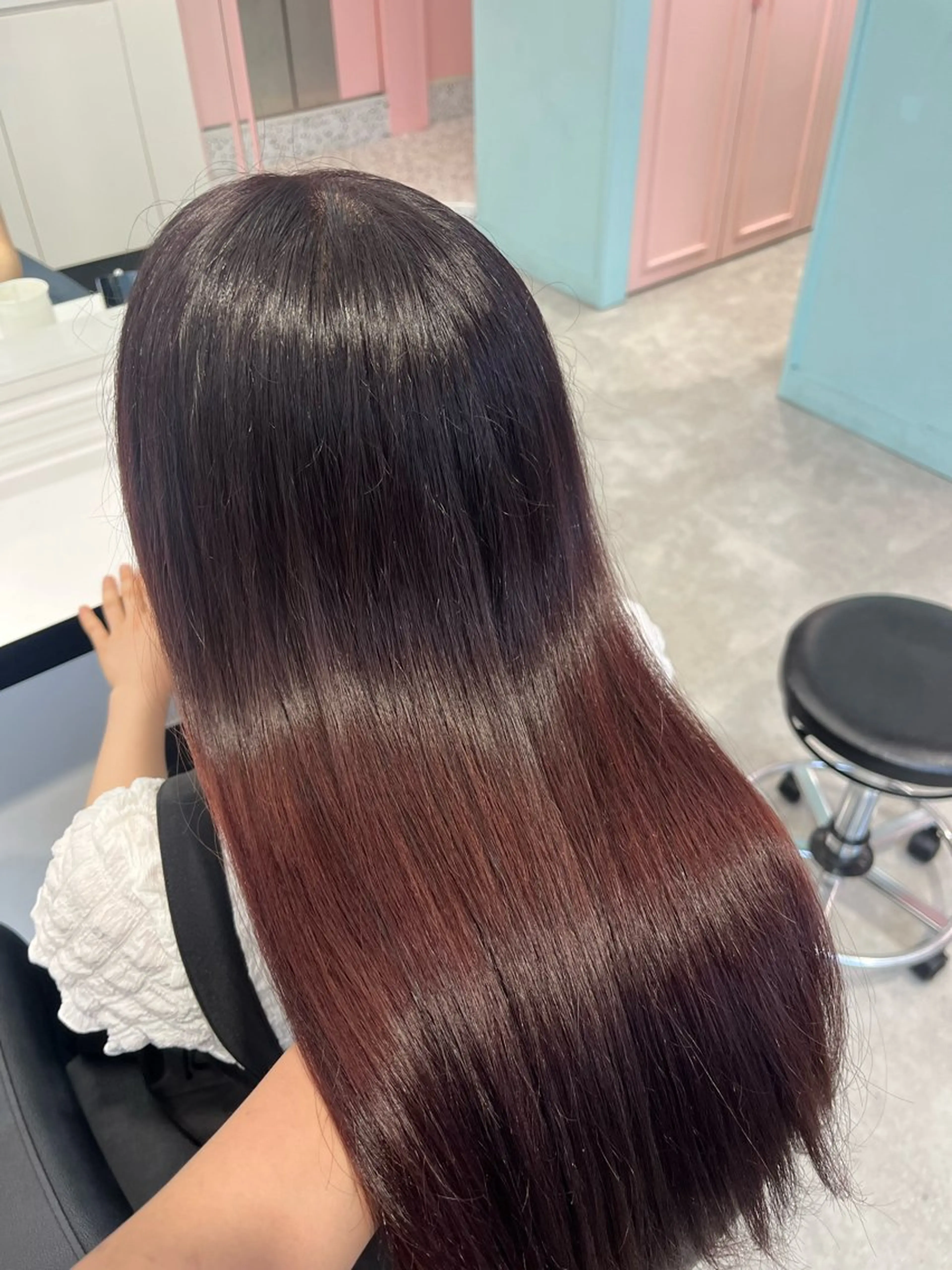 ロング カラー みう/仙台/暖色/ 艶髪/顔周りカット/のヘアスタイル