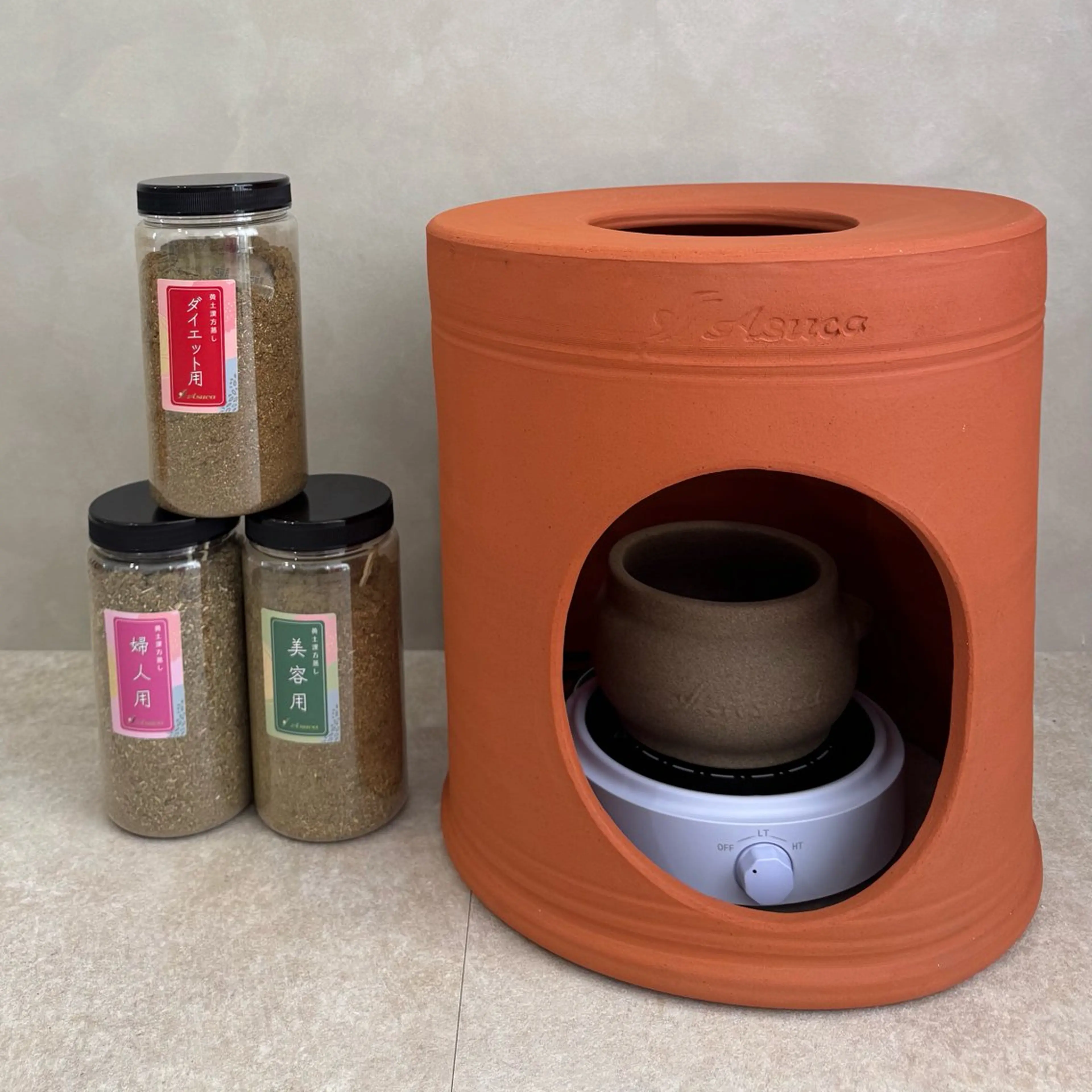 Asuca 黄土漢方よもぎ蒸し 40分の写真