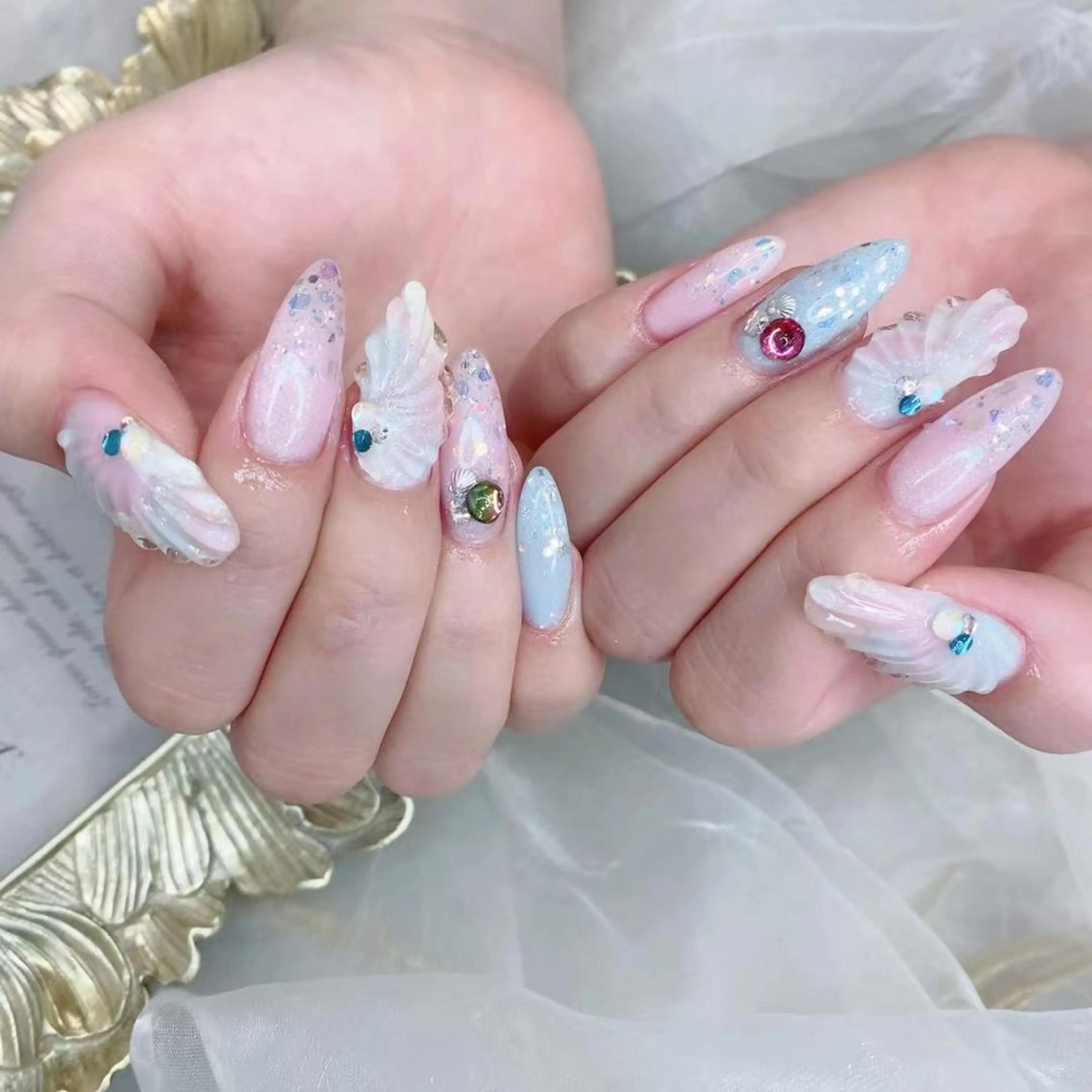 ネイル パステルネイル Babarla nailのネイルデザイン