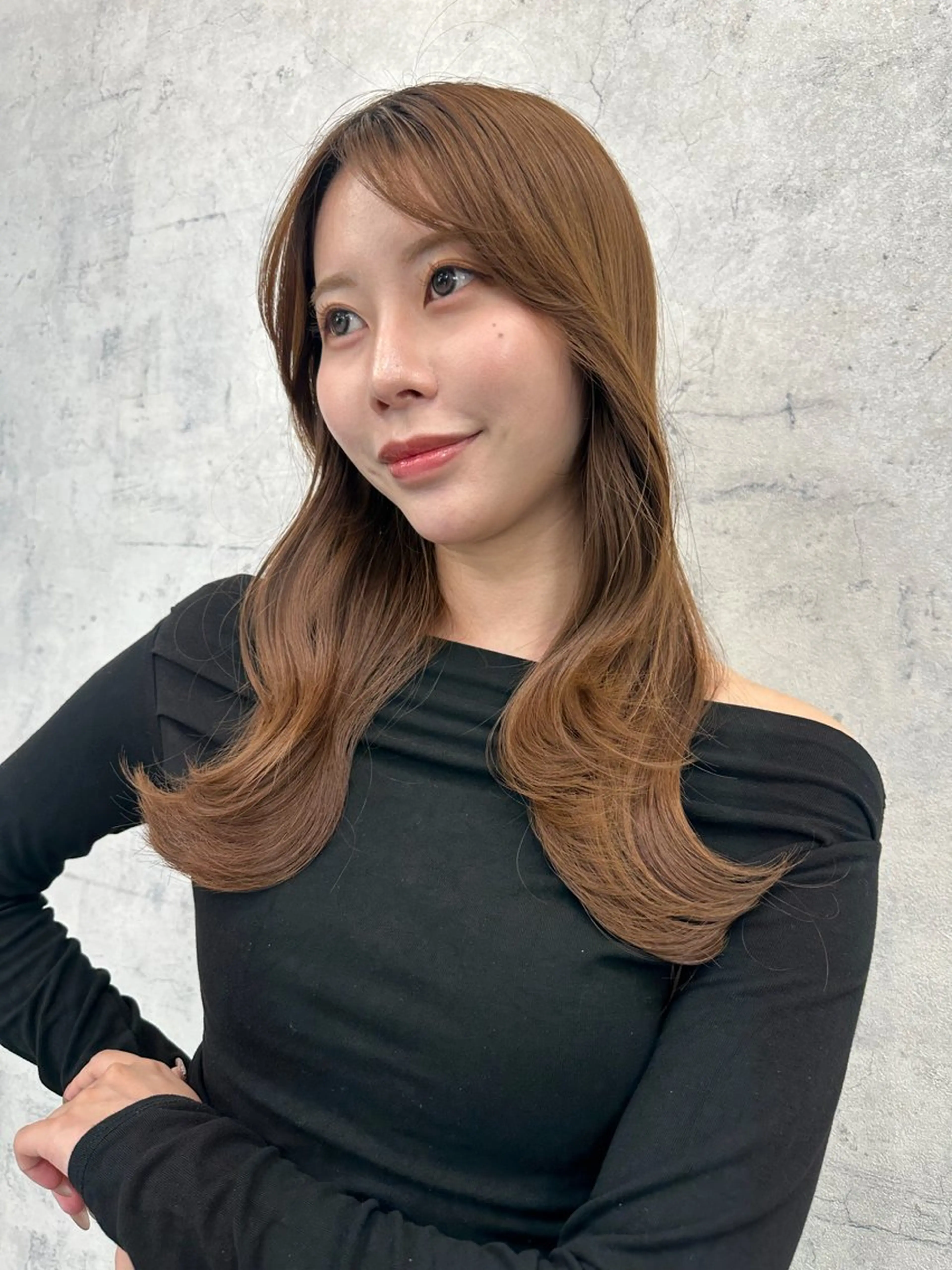 ロング カラー Misora/ボブ/ レイヤー/艶カラーのヘアスタイル