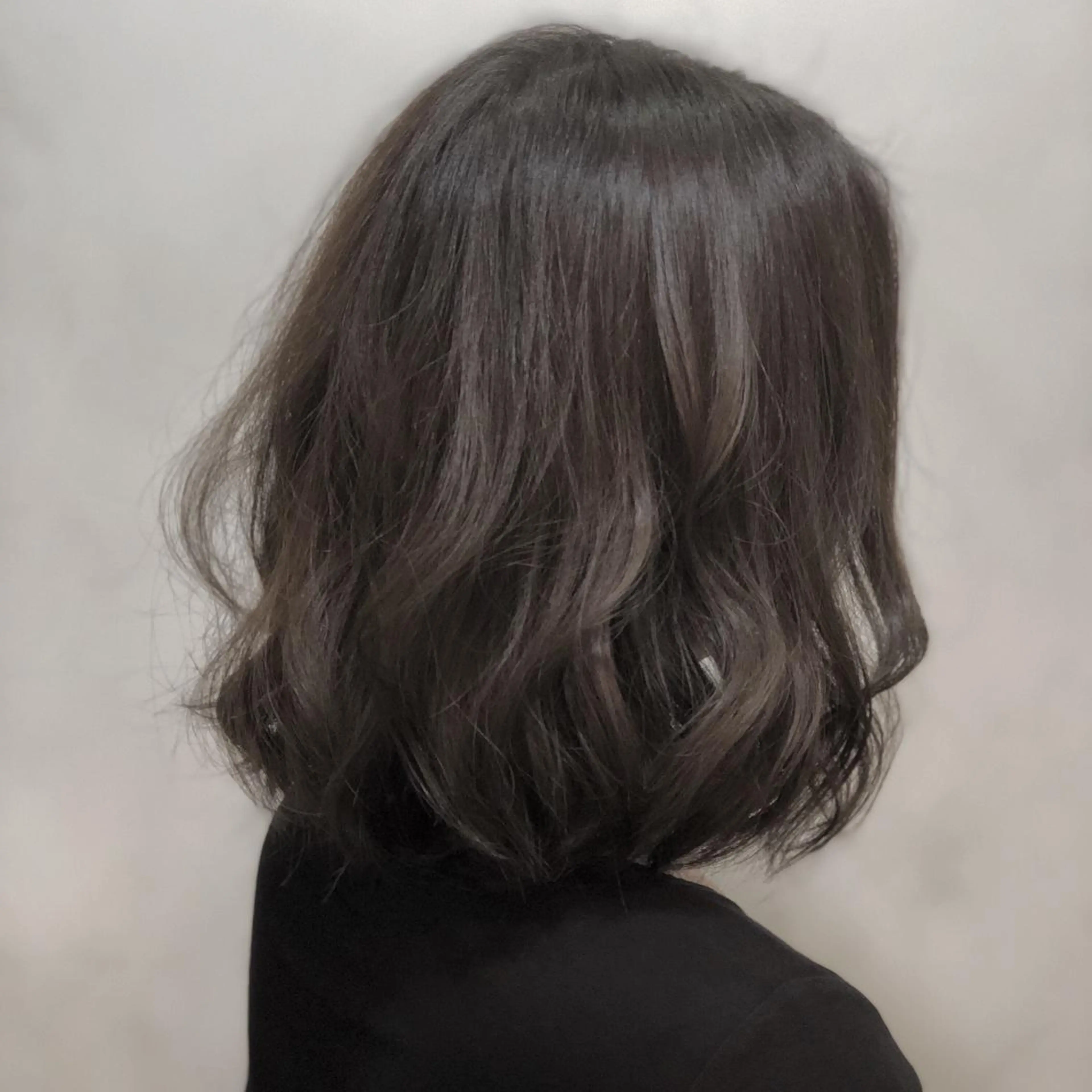 ショート カラー アディクシーカラー アッシュ 透明感カラー グレージュ ボブ 美髪矯正 🌈髪質改善 山下のヘアスタイル