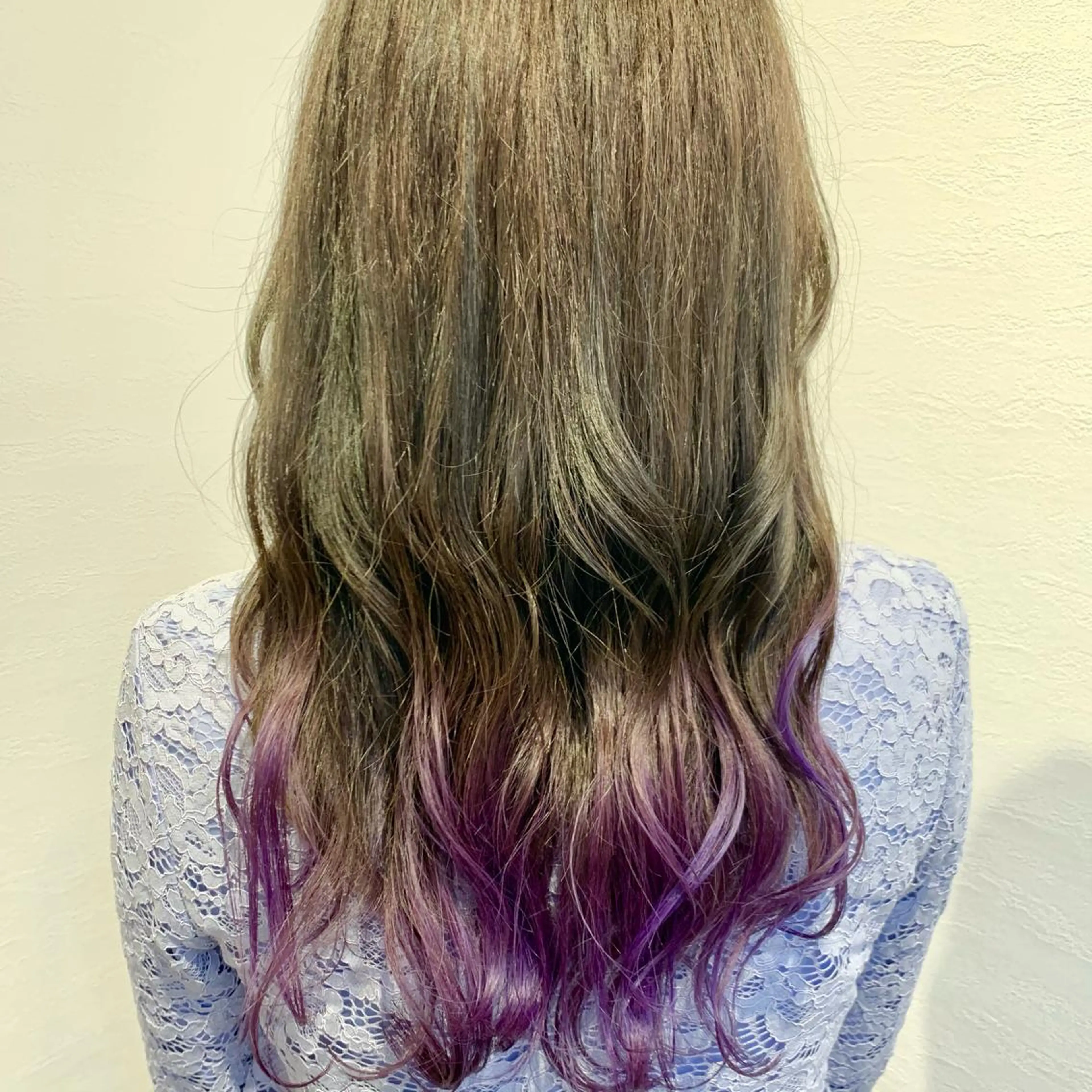 ロング カラー グラデーションカラー バイオレットカラー ショート×カラー 🦊堀米早紀【荻窪】のヘアスタイル