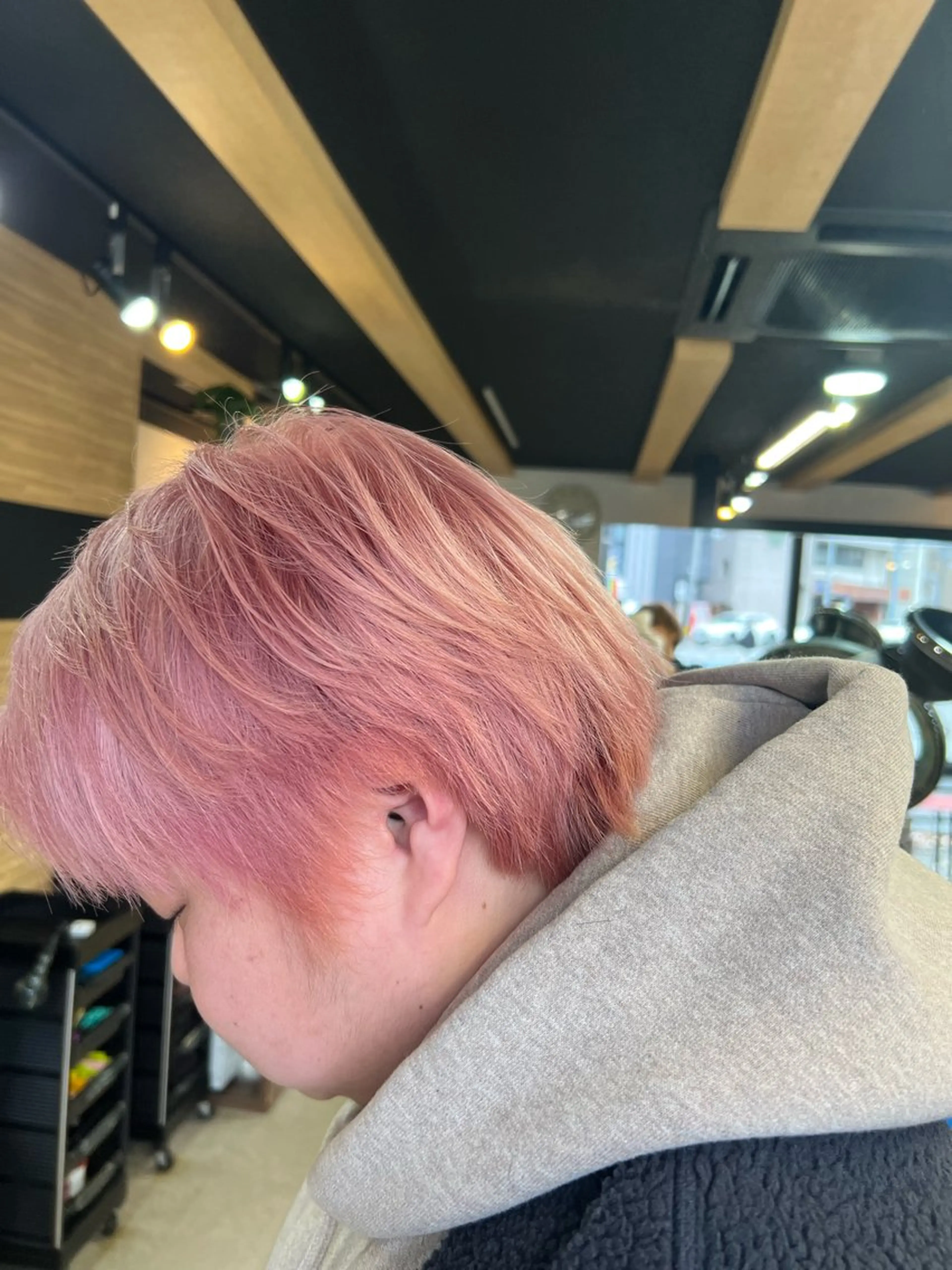 ミディアム 古川 京汰　六本松のヘアスタイル