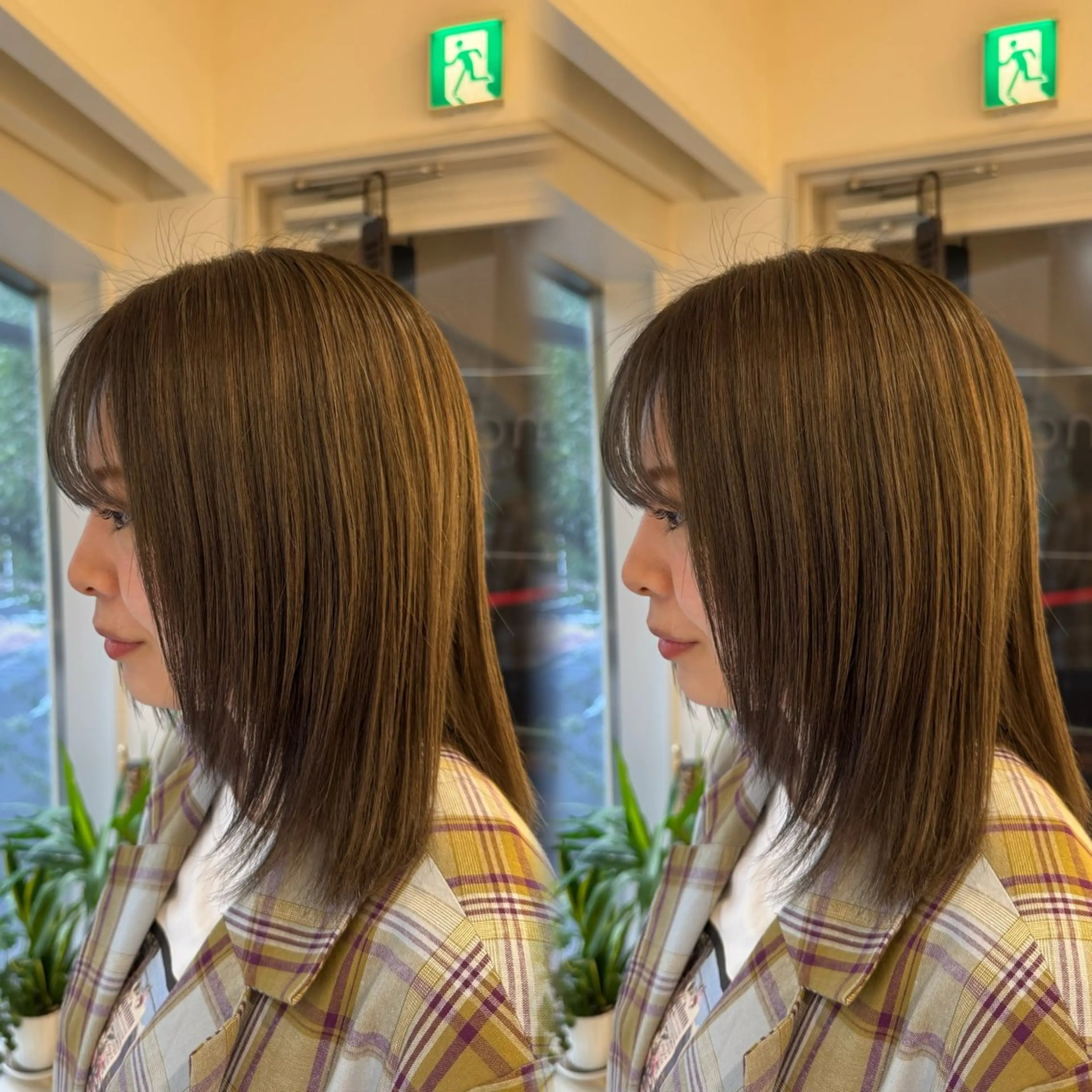 カラー 透明感カラー オリーブカラー ヘアカラー トリートメント 艶髪／カラー／ 銀座／RINA🎀のヘアスタイル