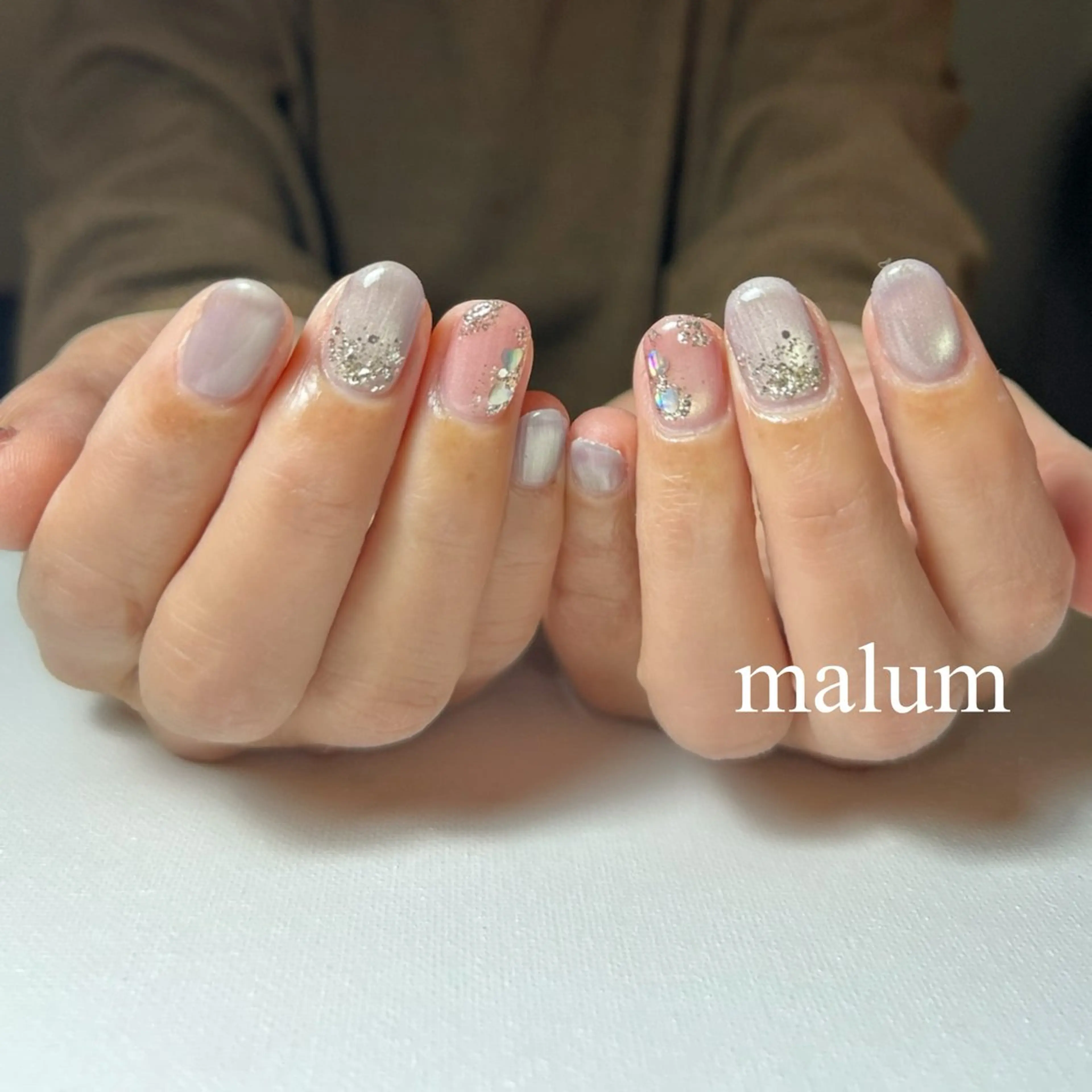 ネイル ハンドネイル malum nailのネイルデザイン
