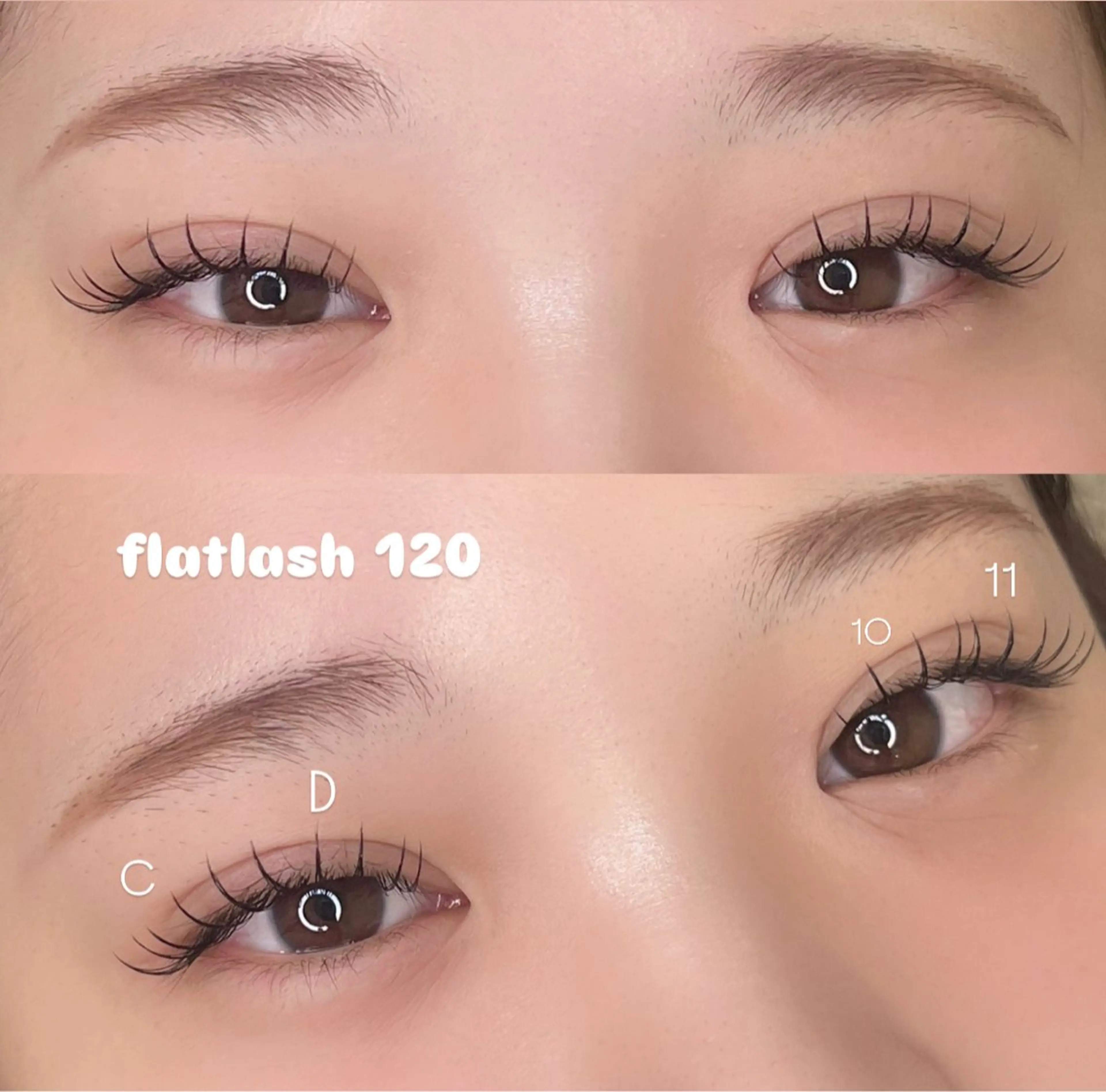 LEDマツエク120本★アイシャンプー&コーティング付き（オフ込み）の写真