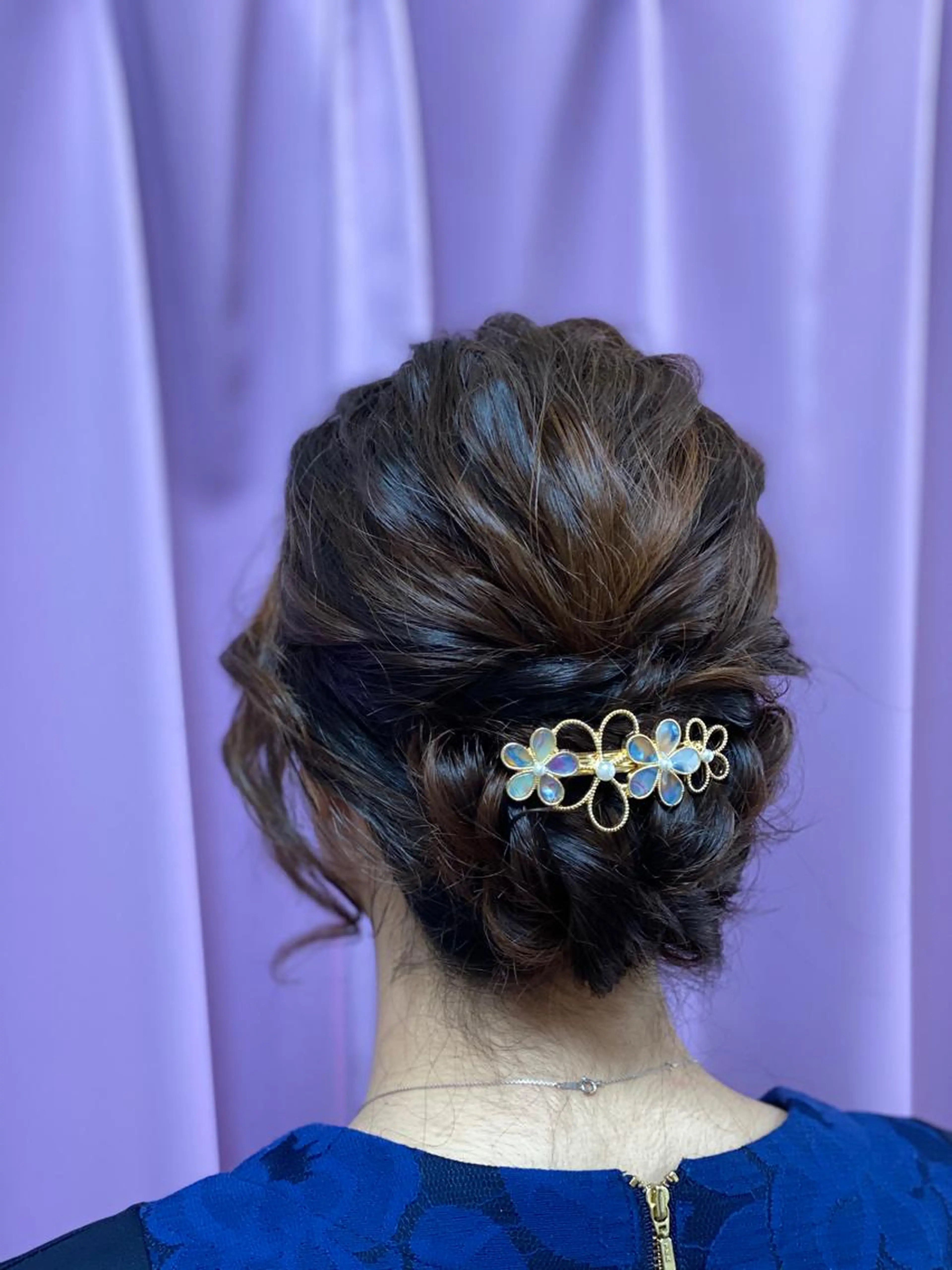 ヘアセットの写真