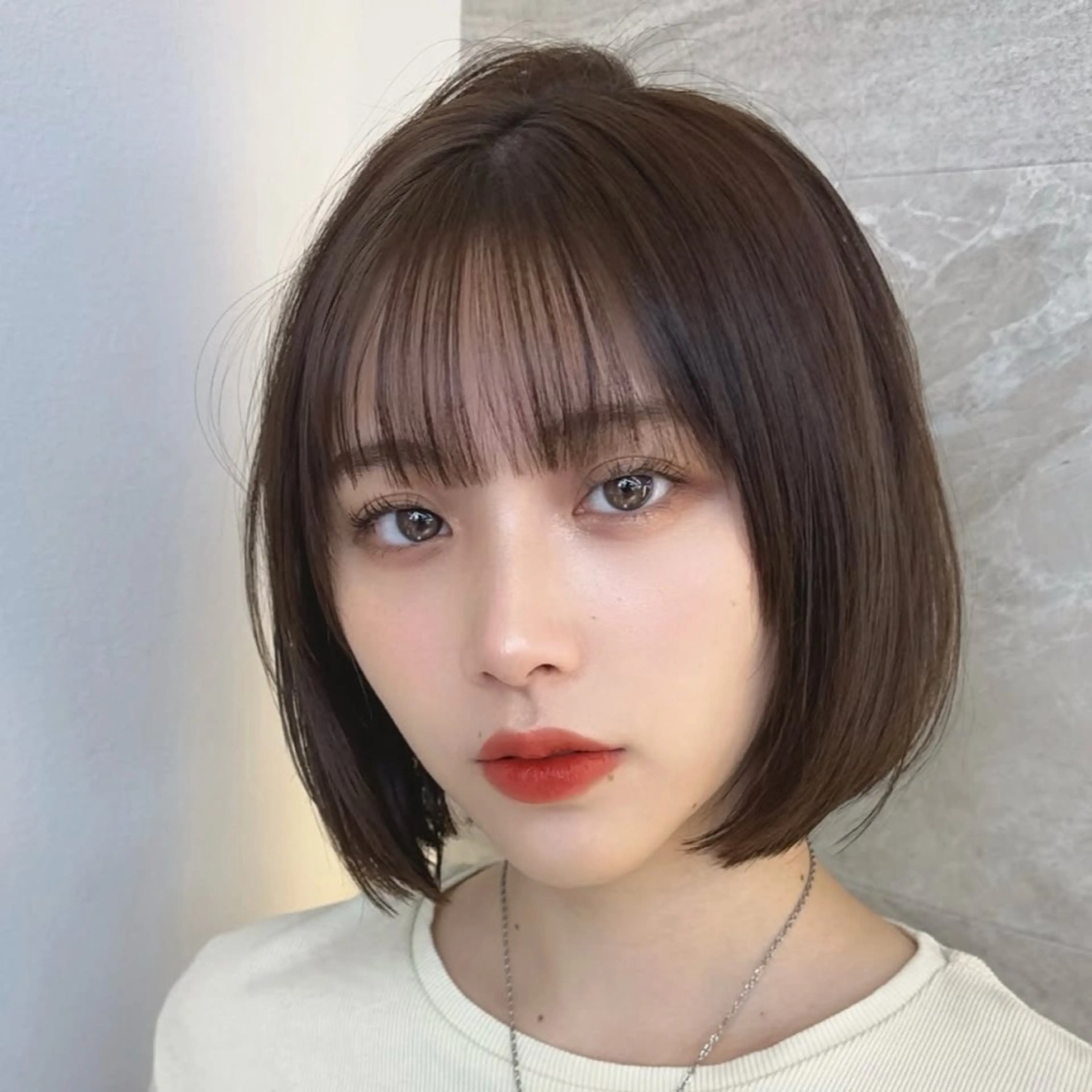 ショート ボブ・韓国レイヤー・ くびれボブ・内藤康太のヘアスタイル