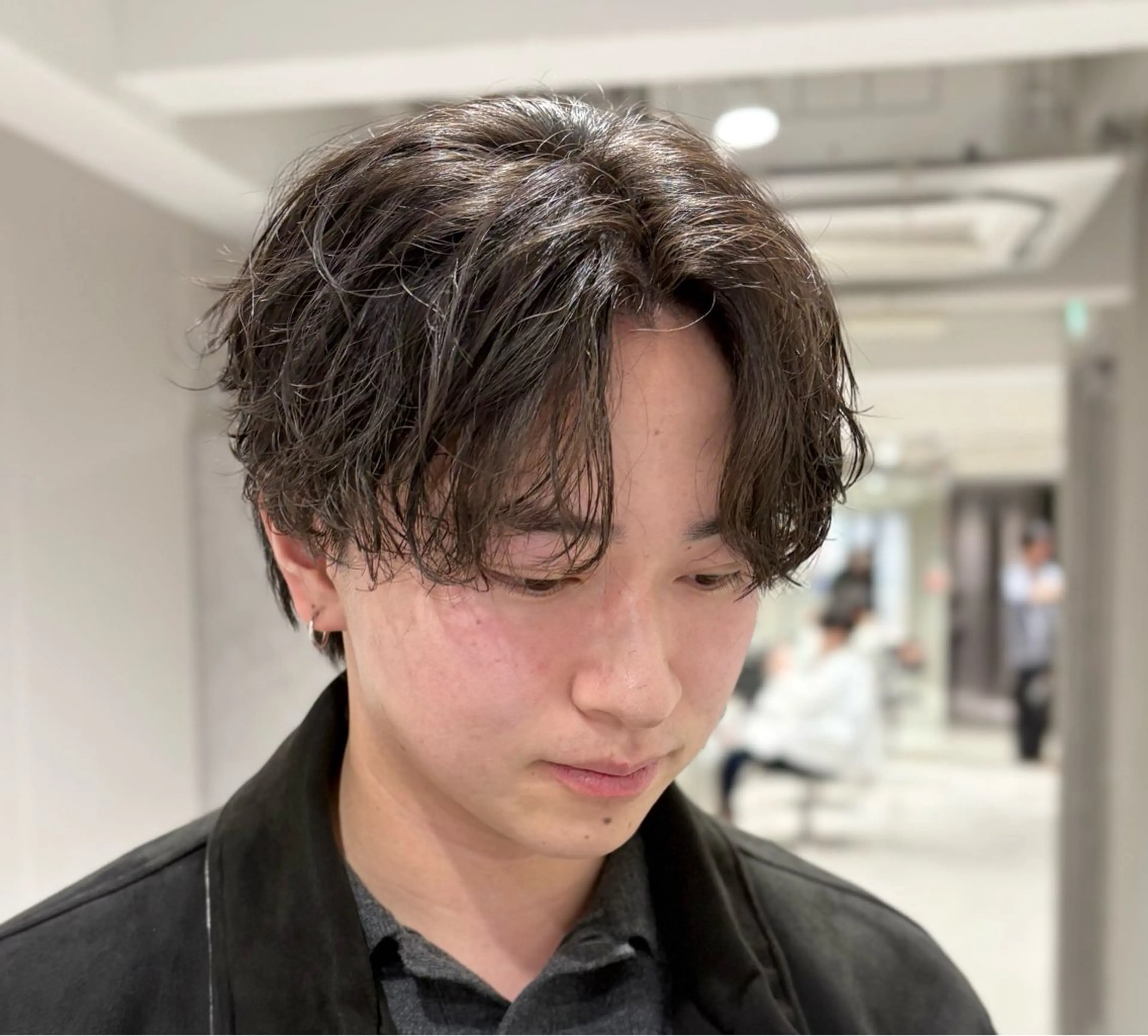 ショート パーマ メンズ カット パーマ 【メンズ特化】 池田大成✂︎のヘアスタイル