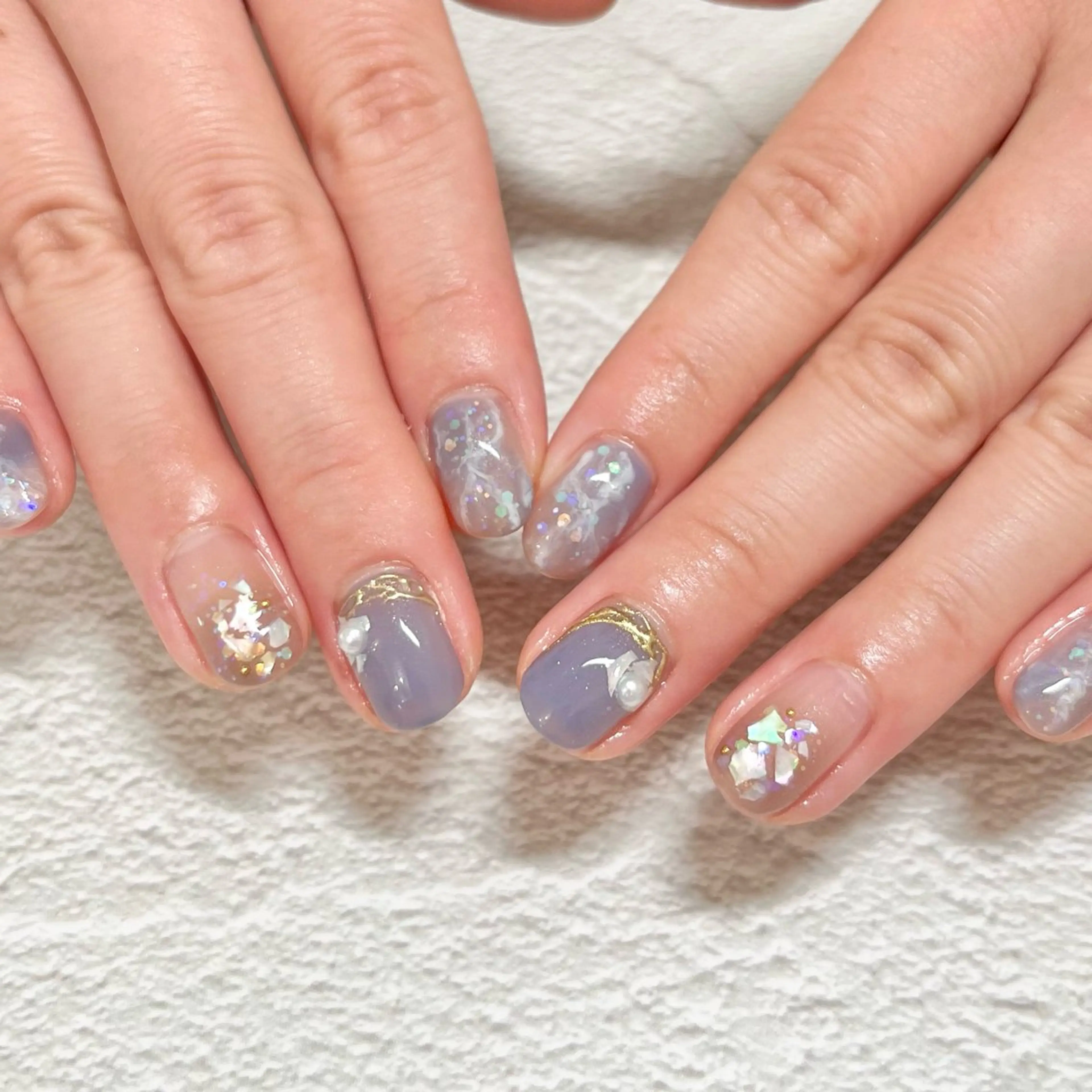 ネイル ハンドネイル TOPAZ恵比寿所属・Tsuno Nagisaのネイルデザイン