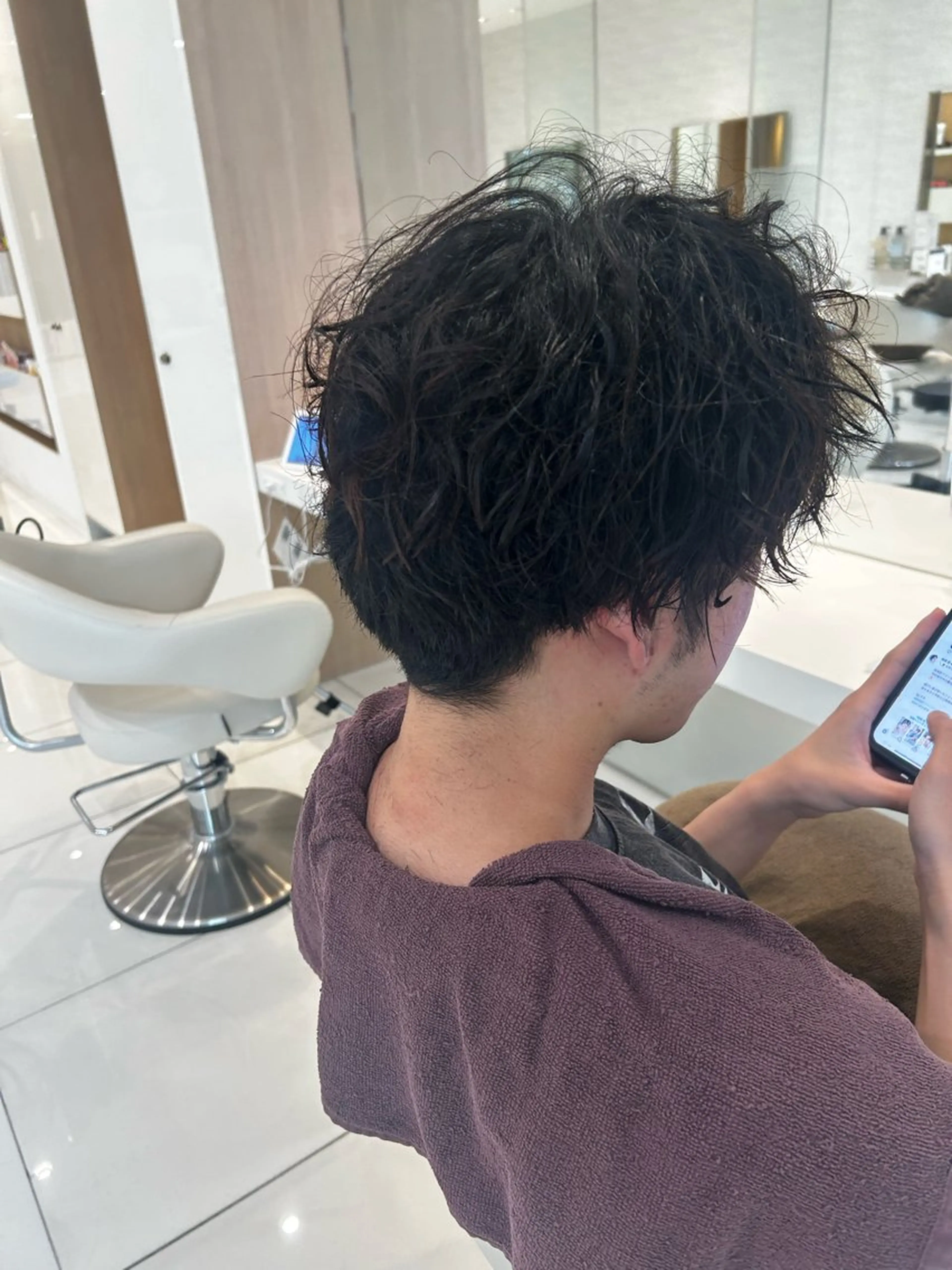 パーマ 🦉西野 🦊真裕のヘアスタイル