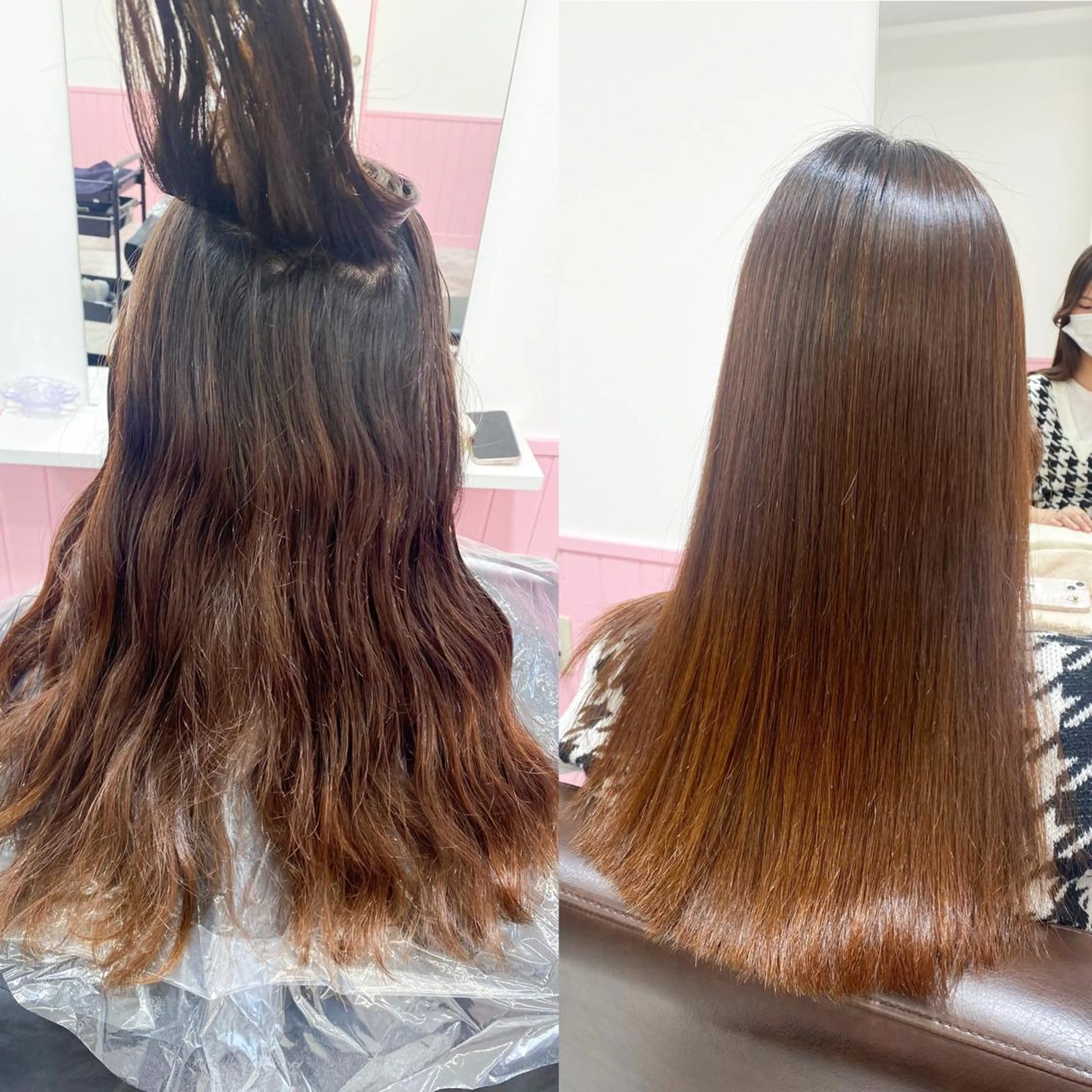 ロング 髪質改善韓国レイヤー SHIORI🦋のヘアスタイル