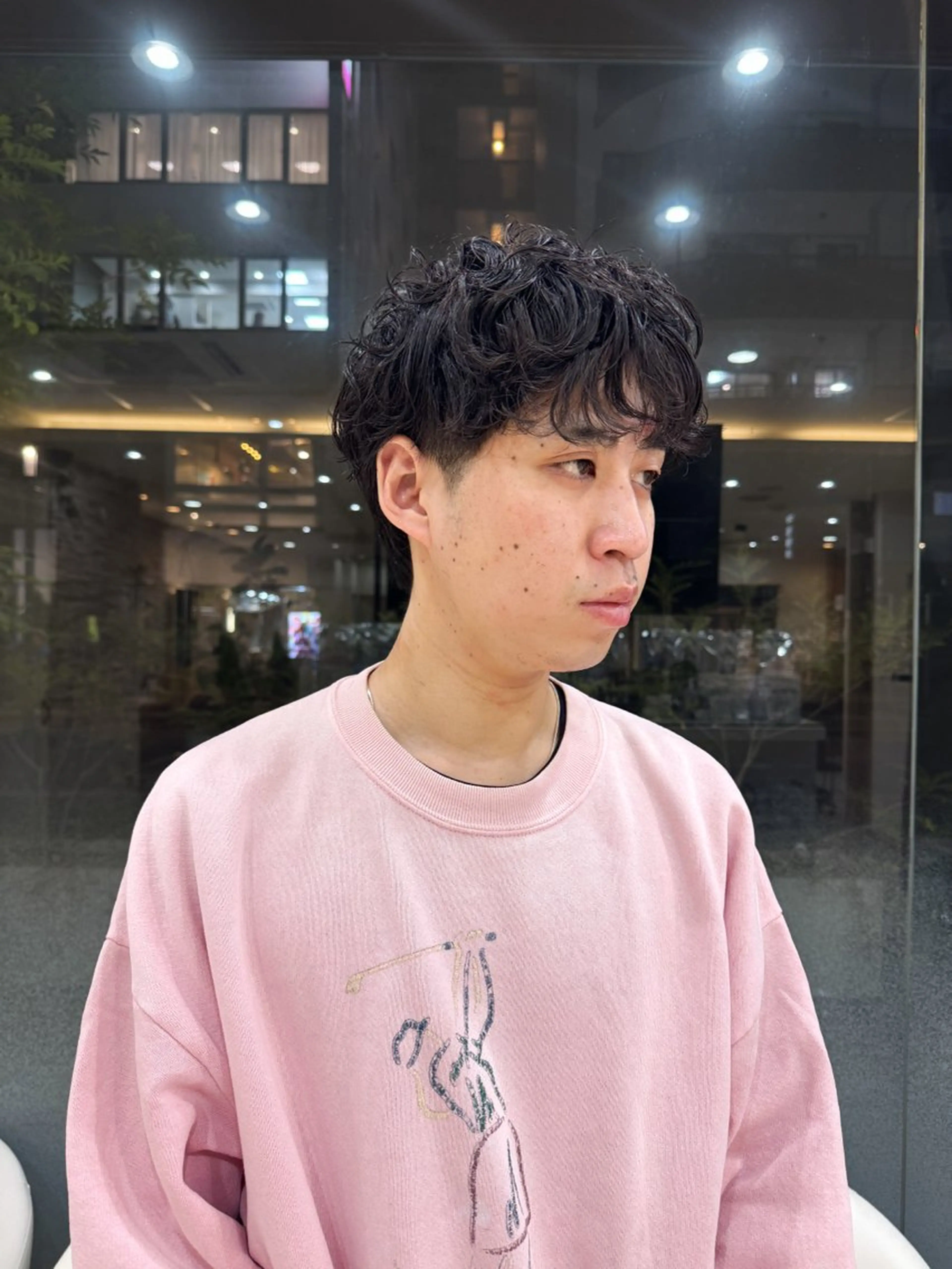 パーマ メンズ メンズパーマ カット パーマ Seeknext // Rukaのヘアスタイル