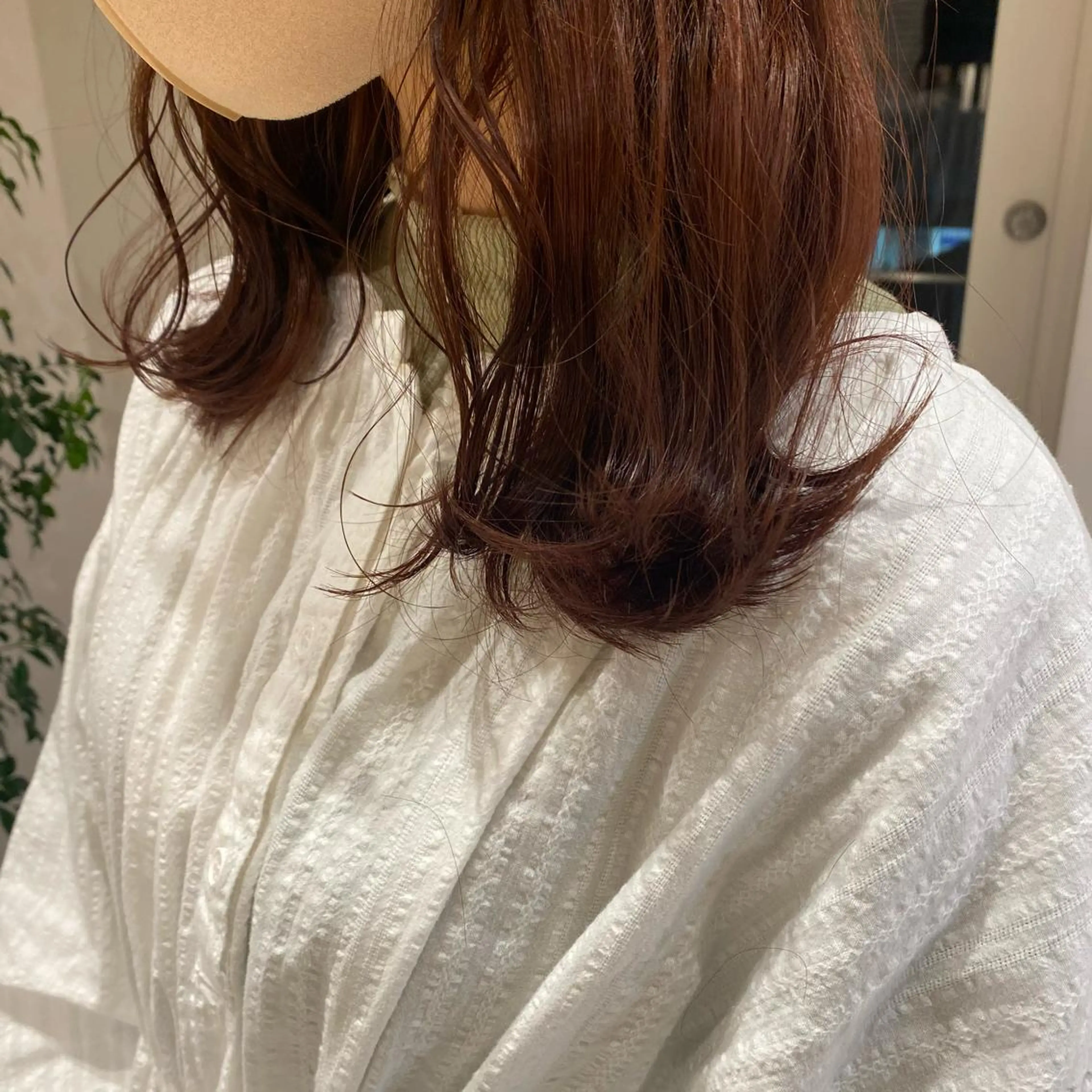 ミディアム カラー パーマ 当日予約大歓迎💗 依田瑞希のヘアスタイル