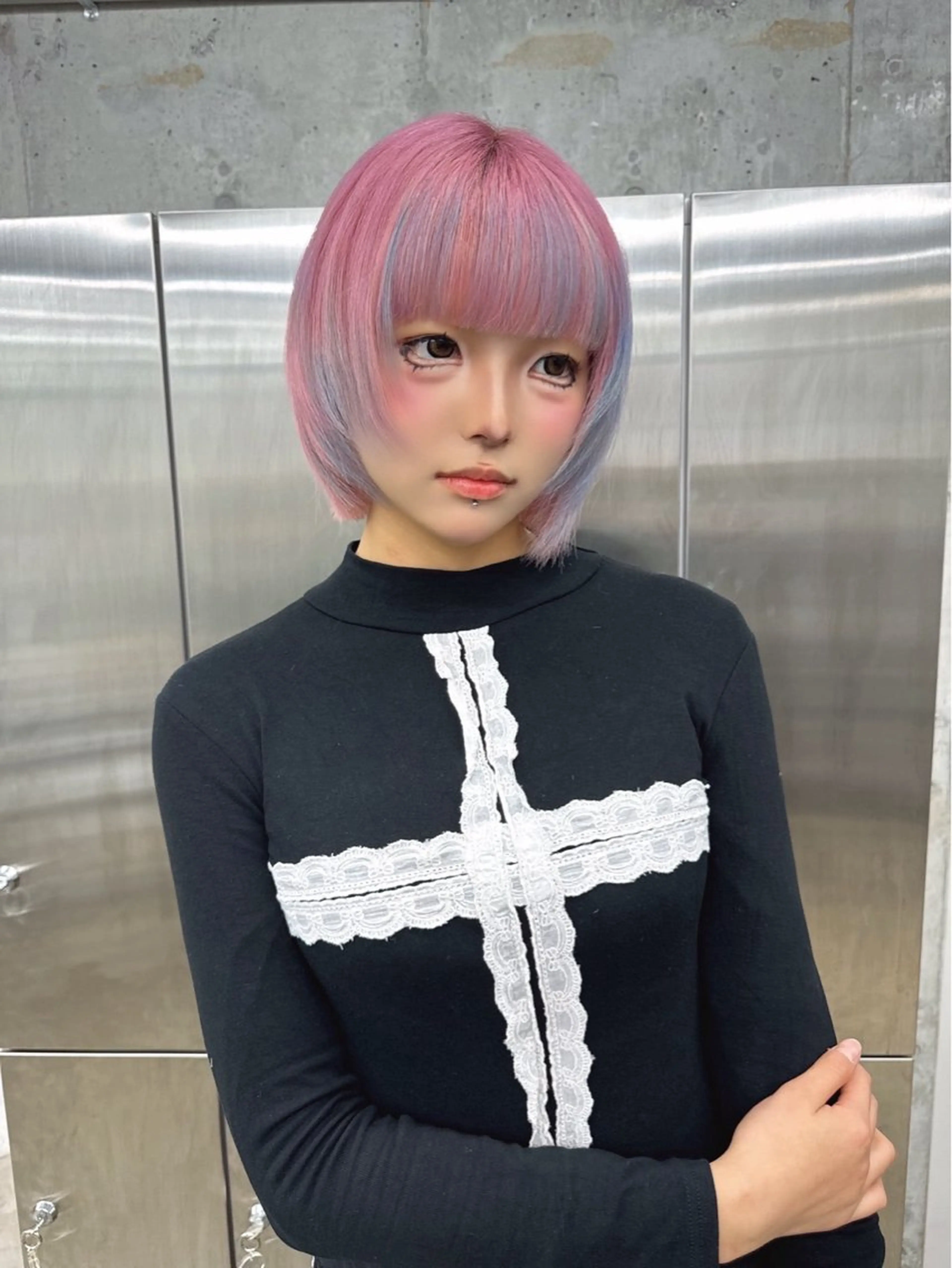 ショート ヘアカラー ブリーチカラー /ハイトーン碇　英朗のヘアスタイル