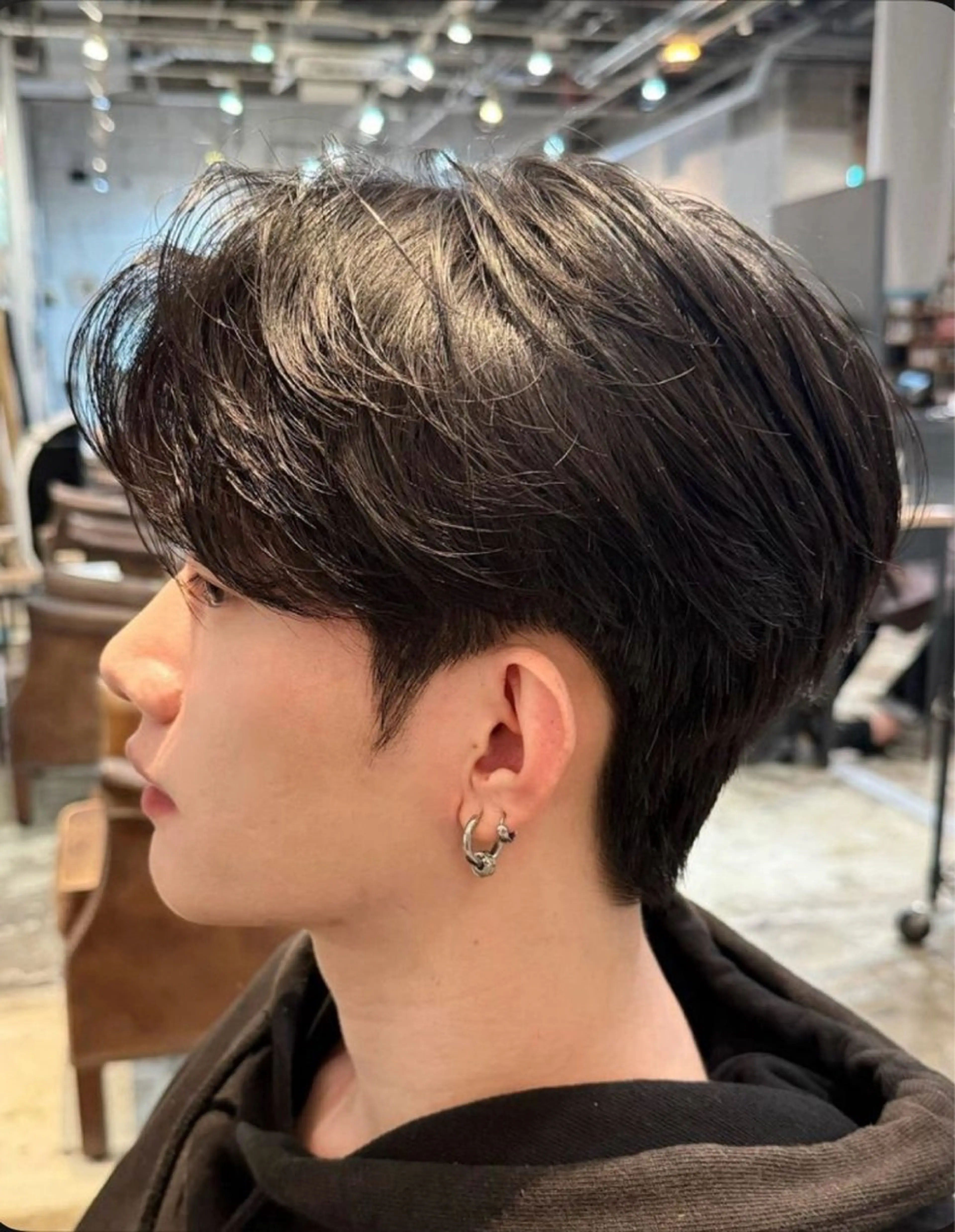 【minimo限定】韓国風メンズカット＋ダウンパーマ＋シャンプーの写真