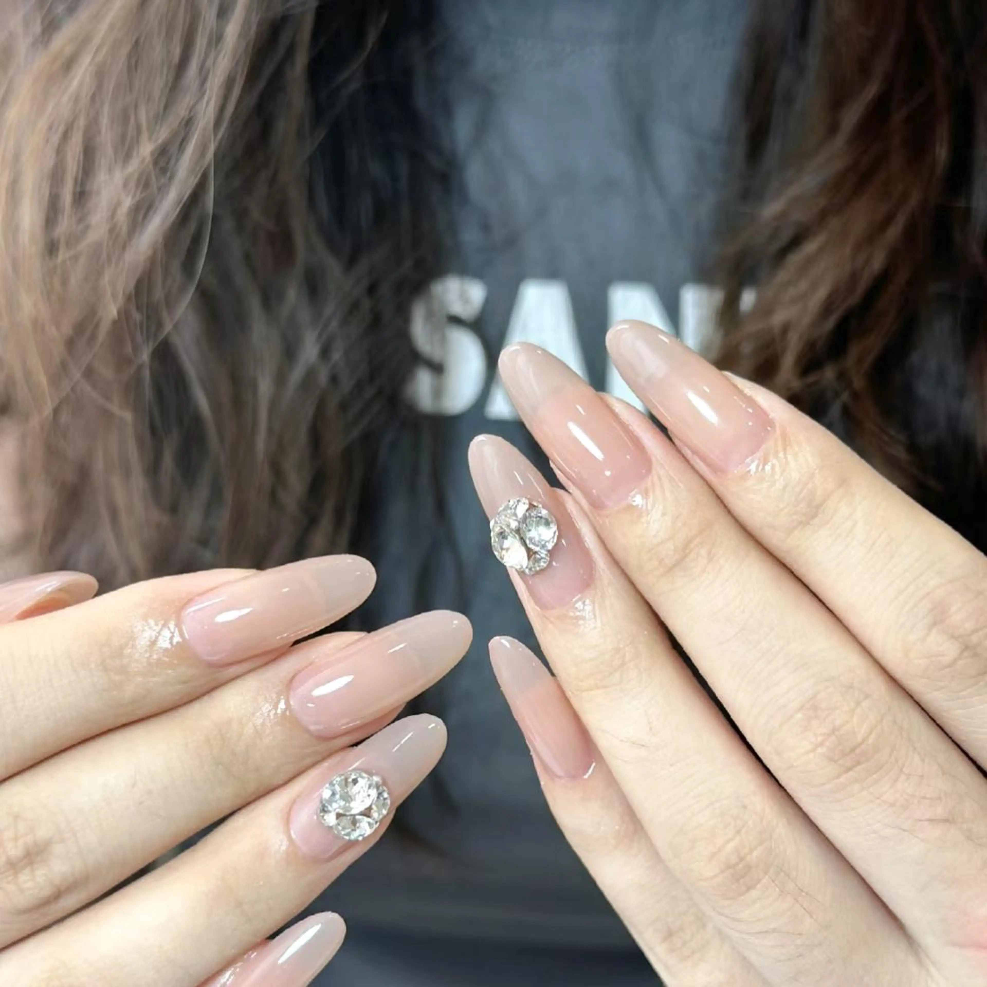 ネイル ハンドネイル RAFFINE haru🦋🩵のネイルデザイン