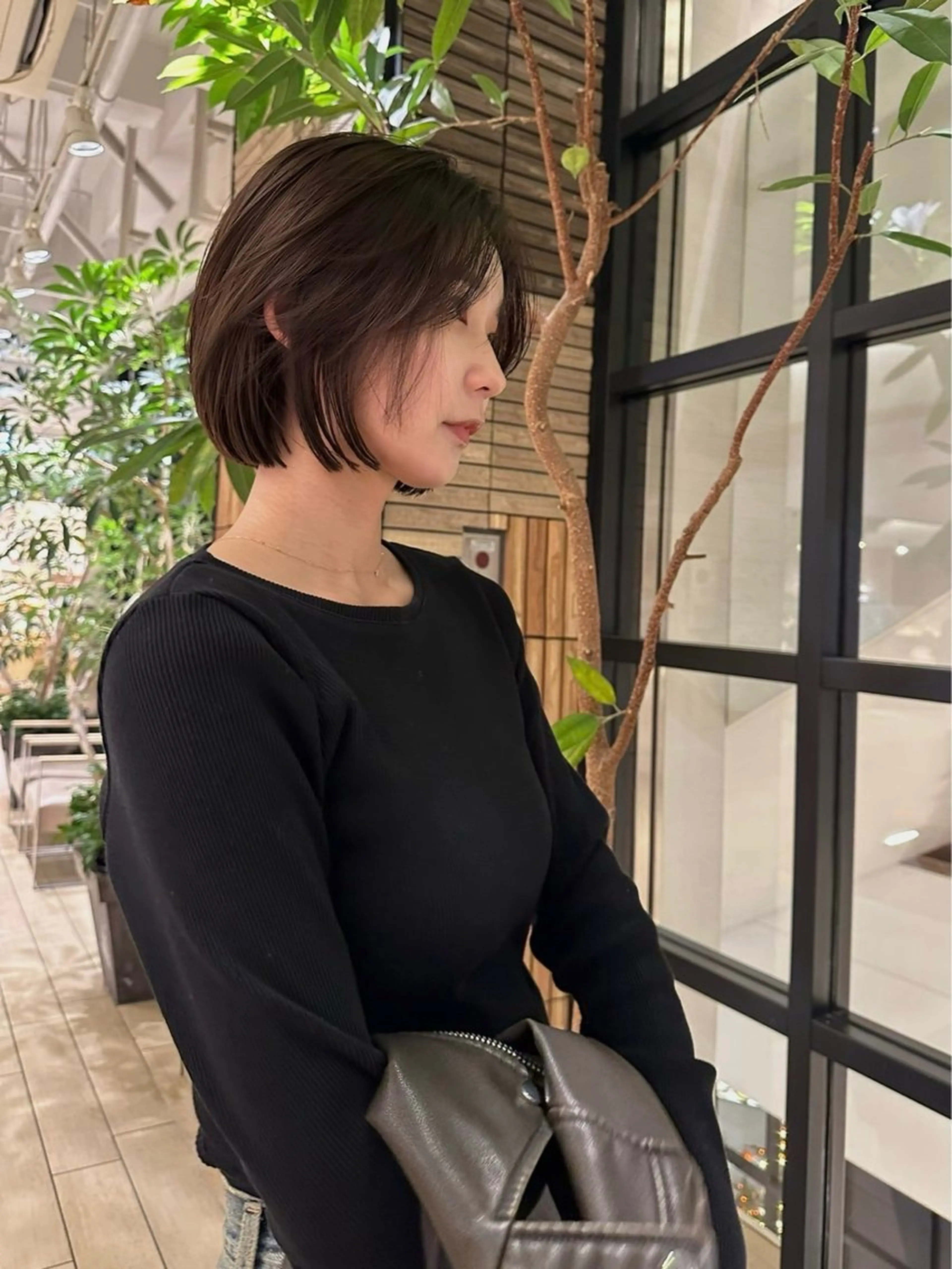 ショート カラー 林 美佑のヘアスタイル