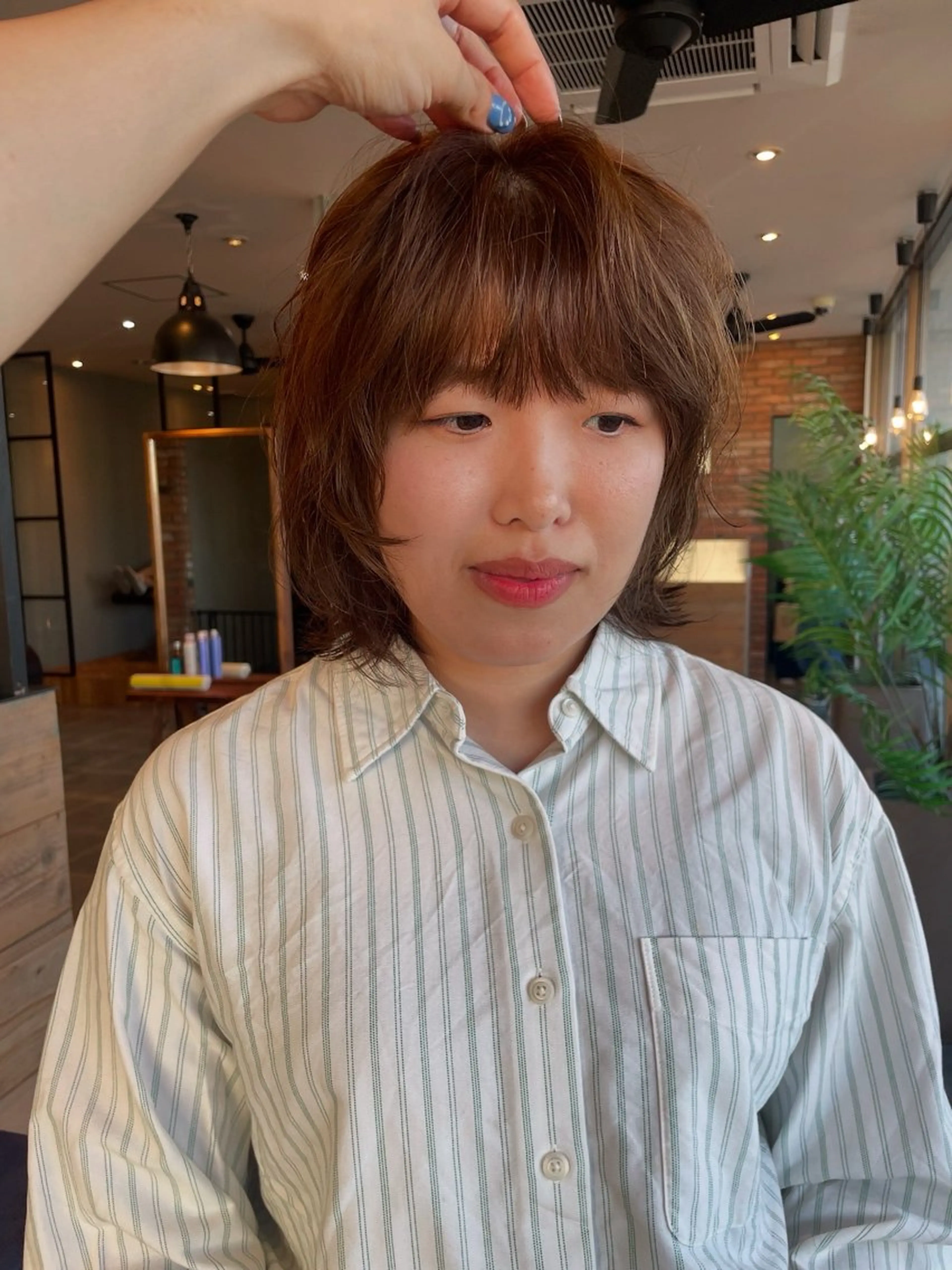 ショート カラー カット ヘアカラー GUESTs所属・優音 /YUi/パーマのヘアスタイル