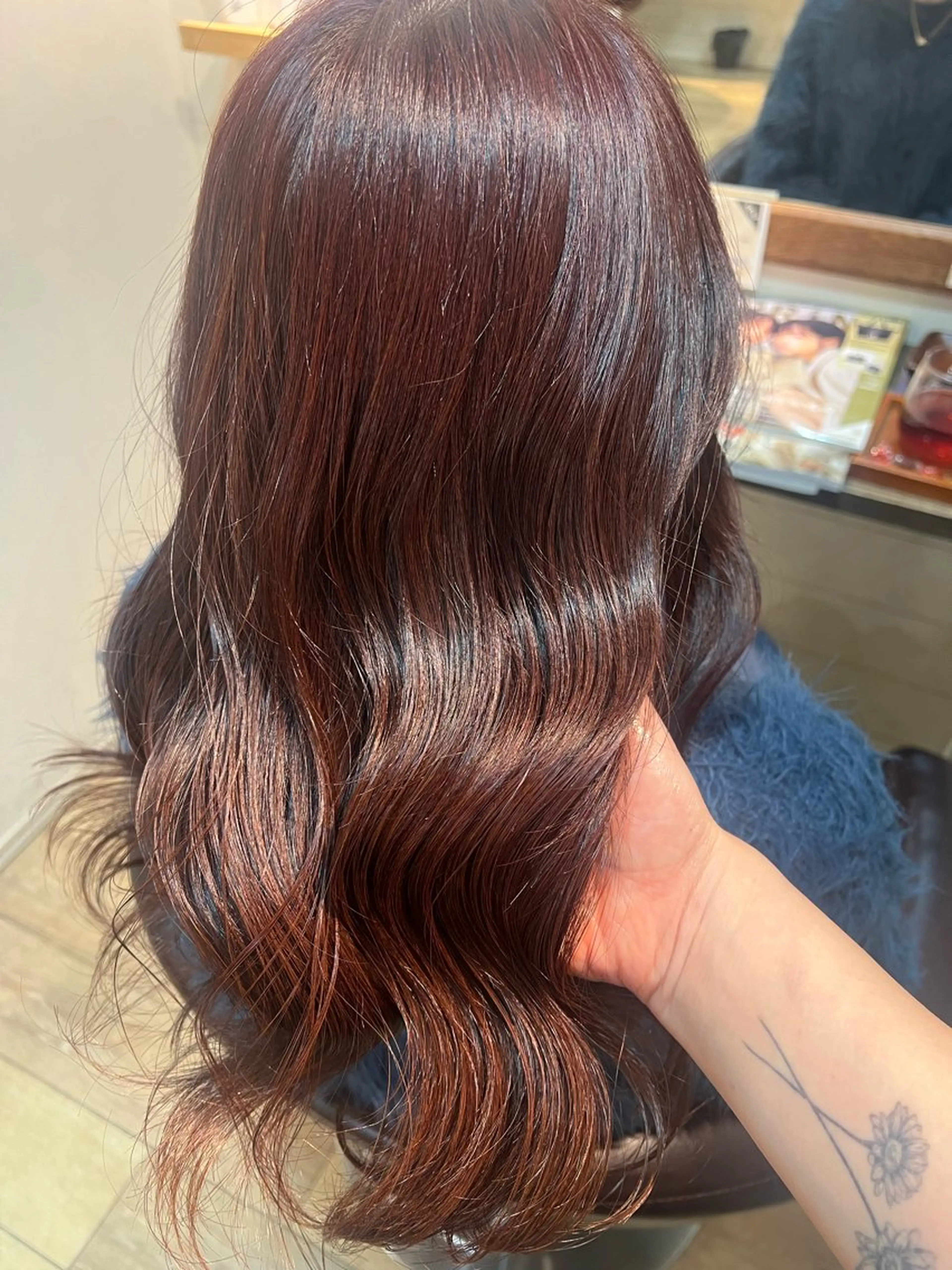 セミロング カラー カット ヘアカラー トリートメント 🐾 かとう 🐾のヘアスタイル