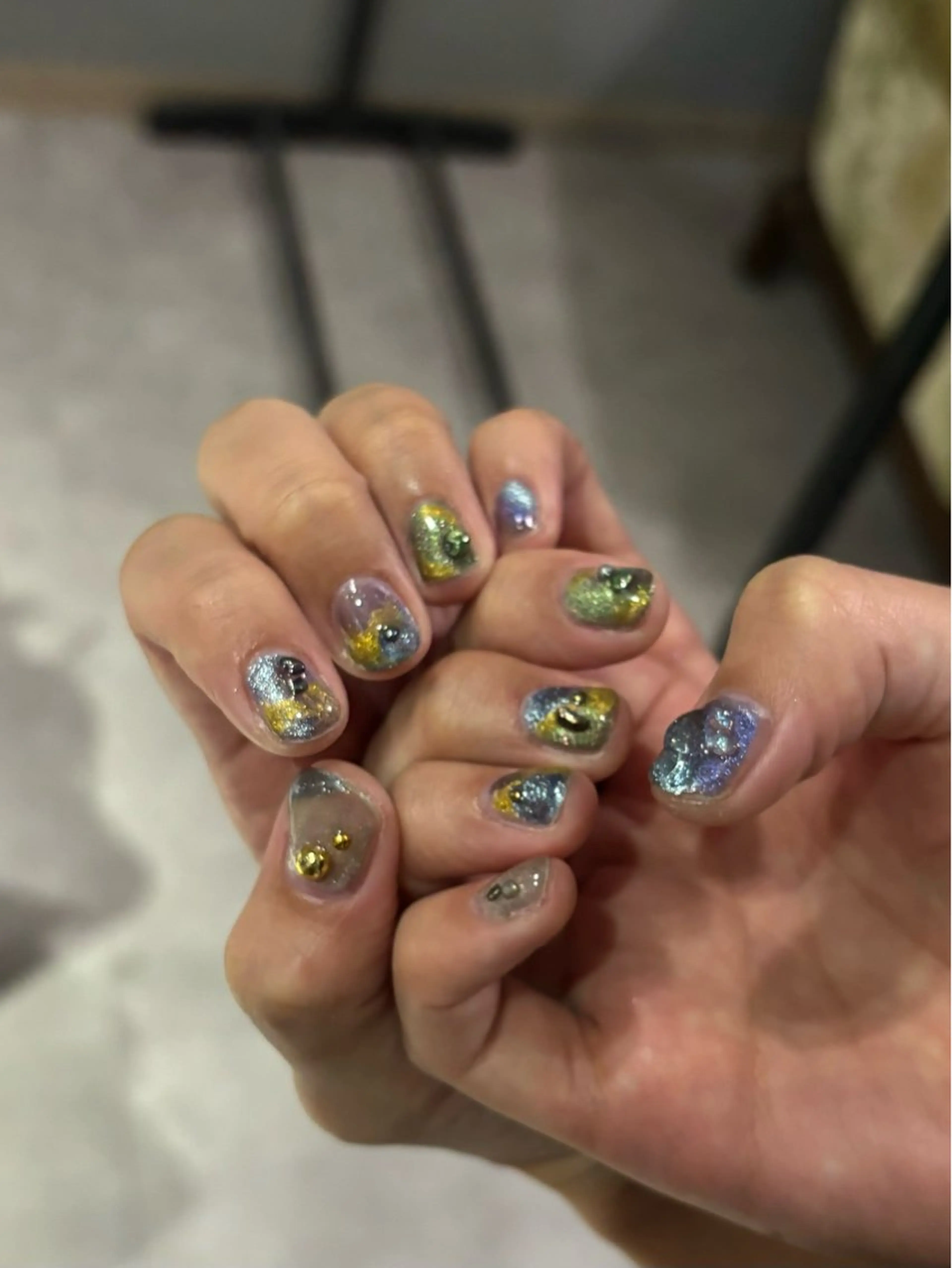 ネイル ゆびノさき茨木店 ニュアンス/アートのネイルデザイン