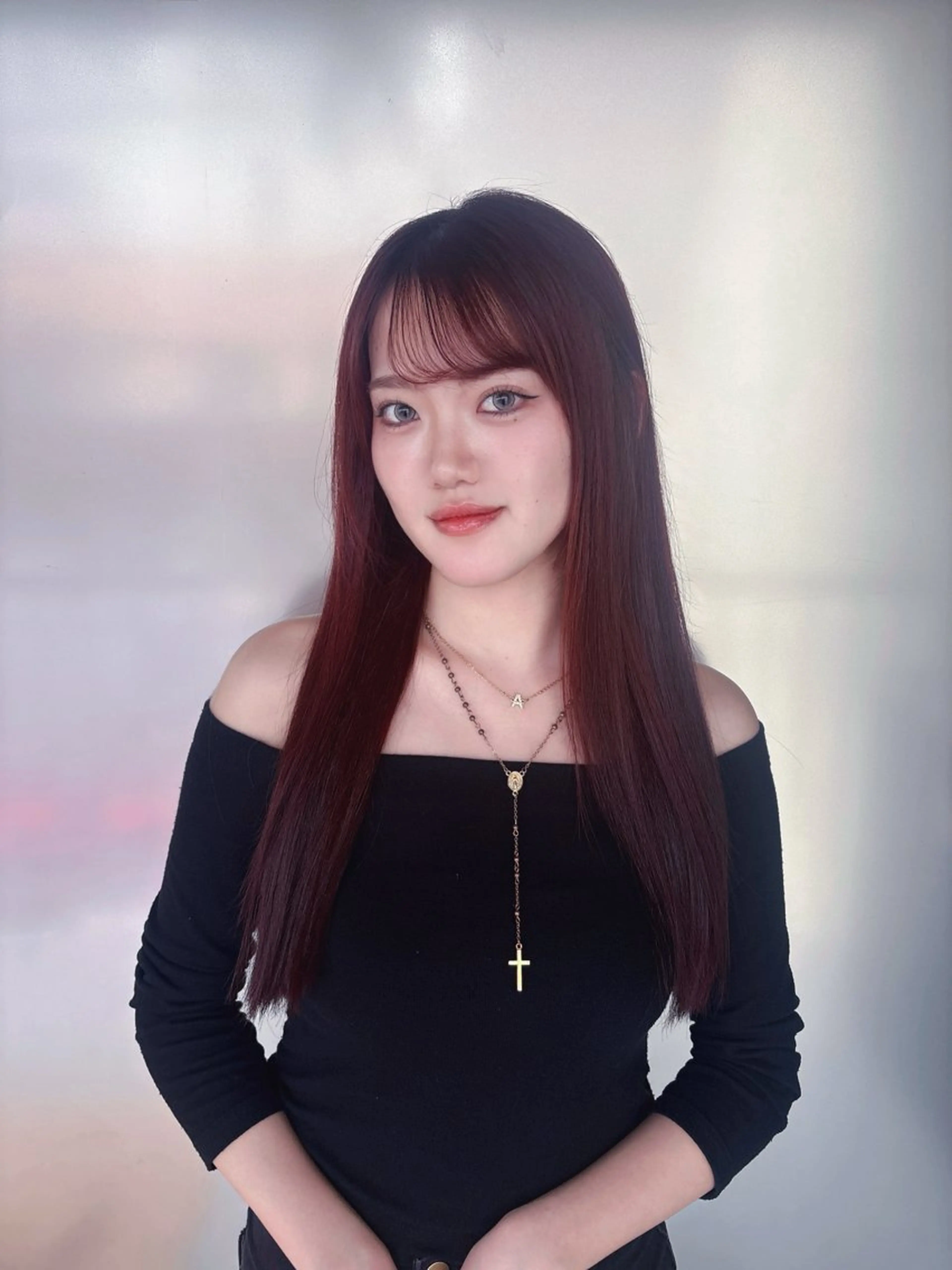 ロング 【ピンクカラー💞】 Yuzukiのヘアスタイル