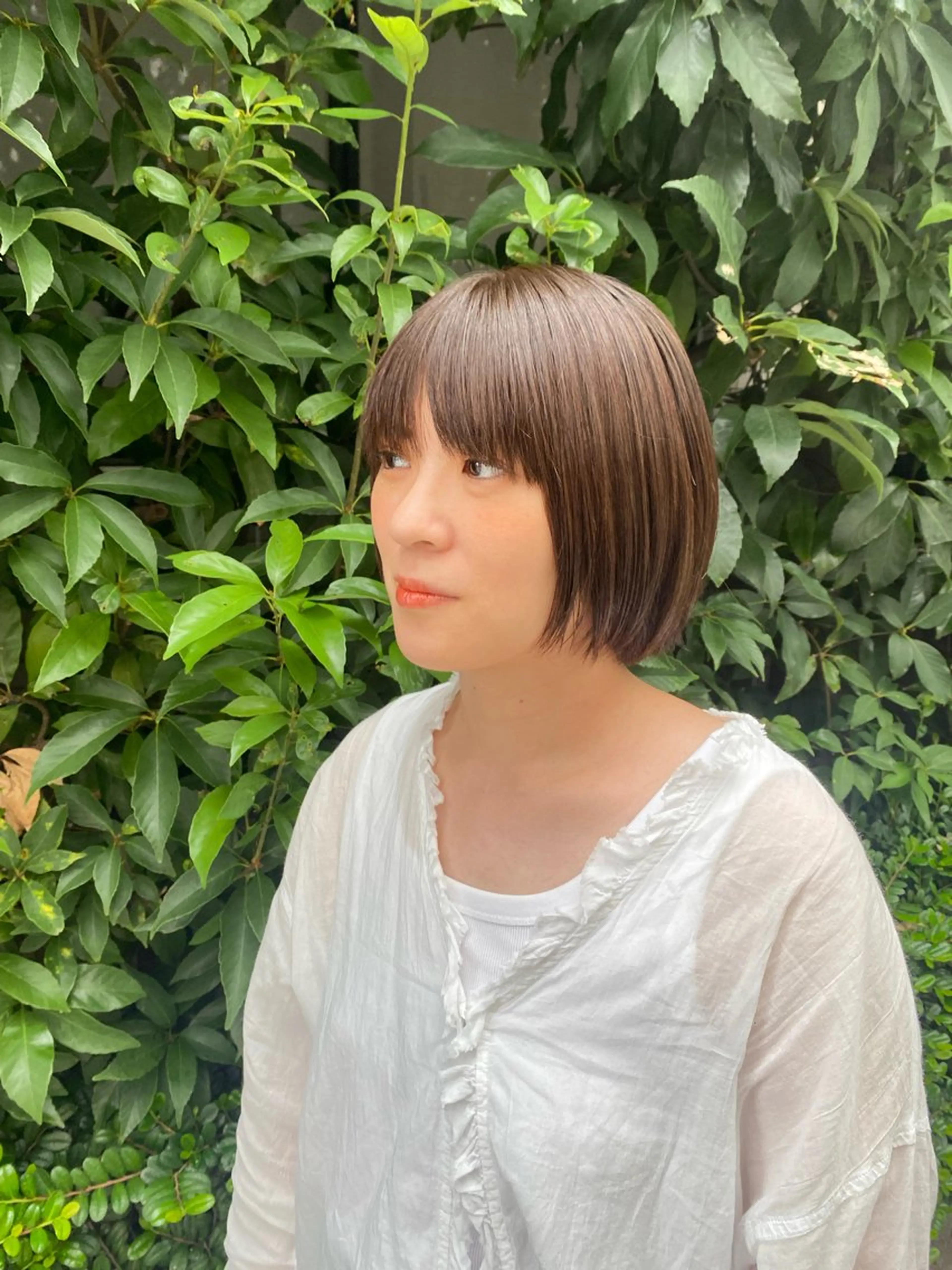 カラー nishika yume🍐🌿のヘアスタイル