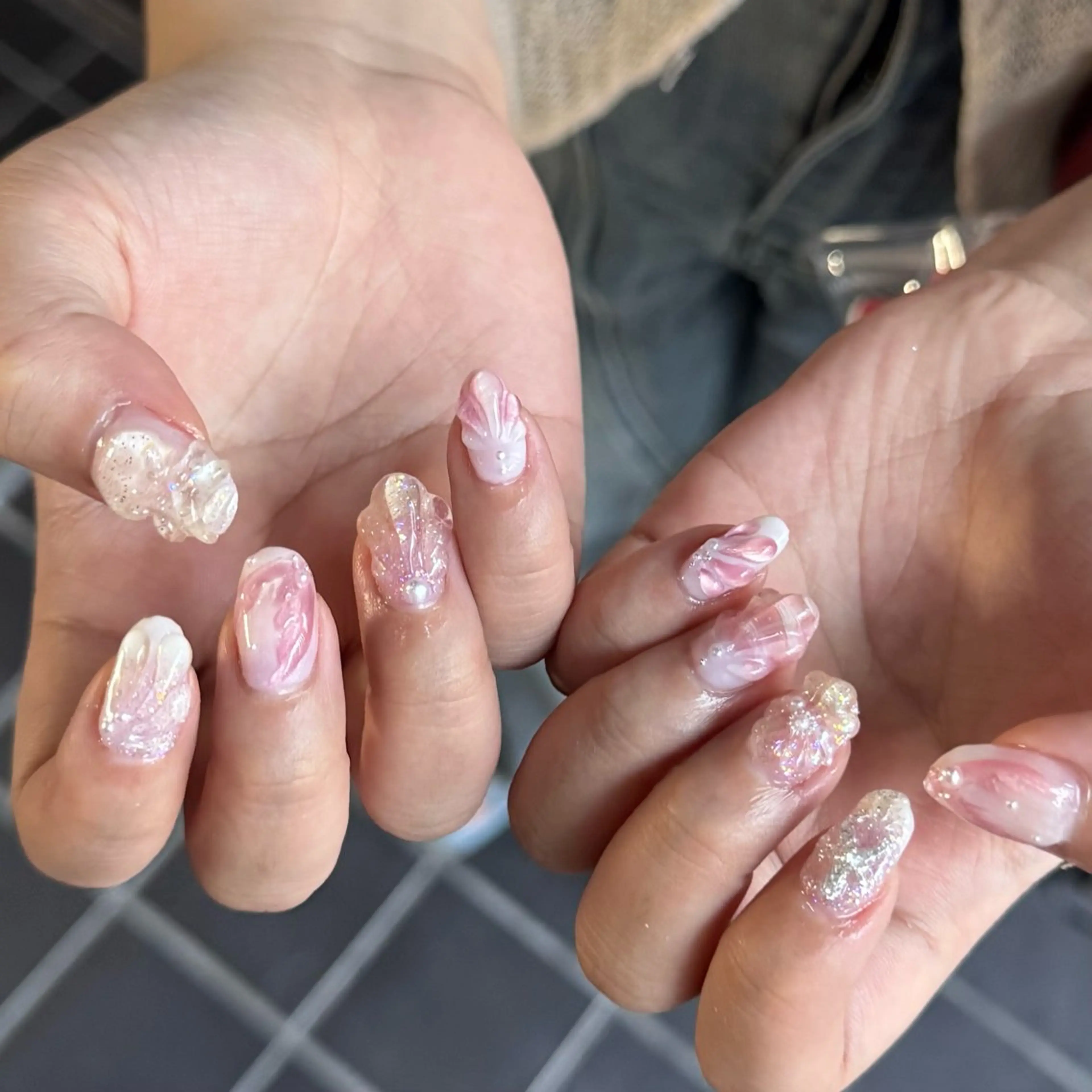 ショート 小川 柚香のネイルデザイン