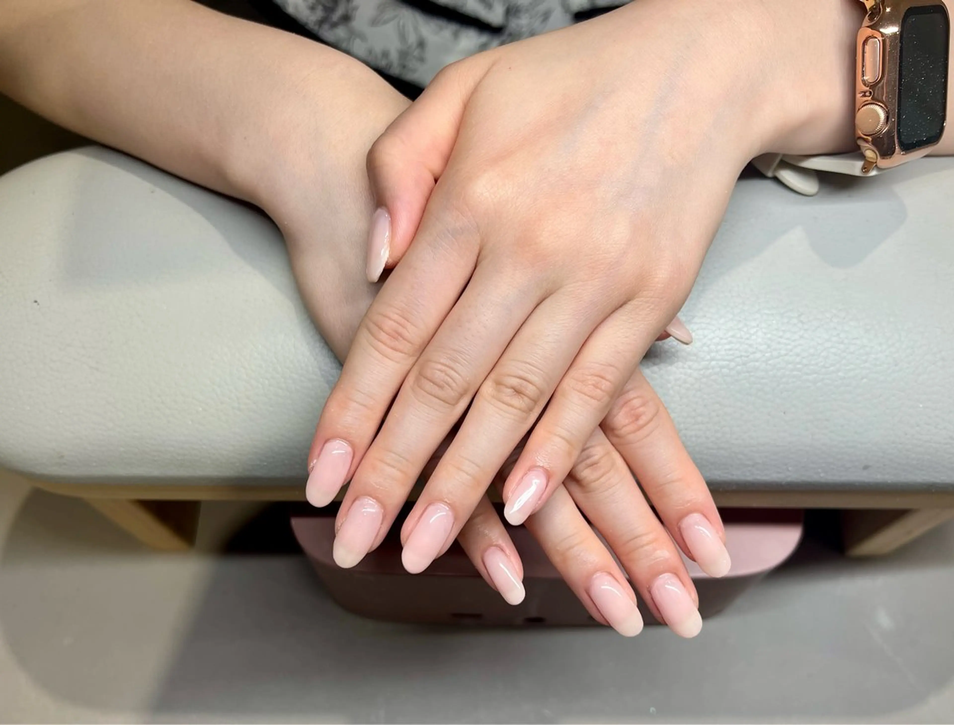 ネイル ワンカラーネイル ＆robe銀座 🪽tsuki🪽のネイルデザイン