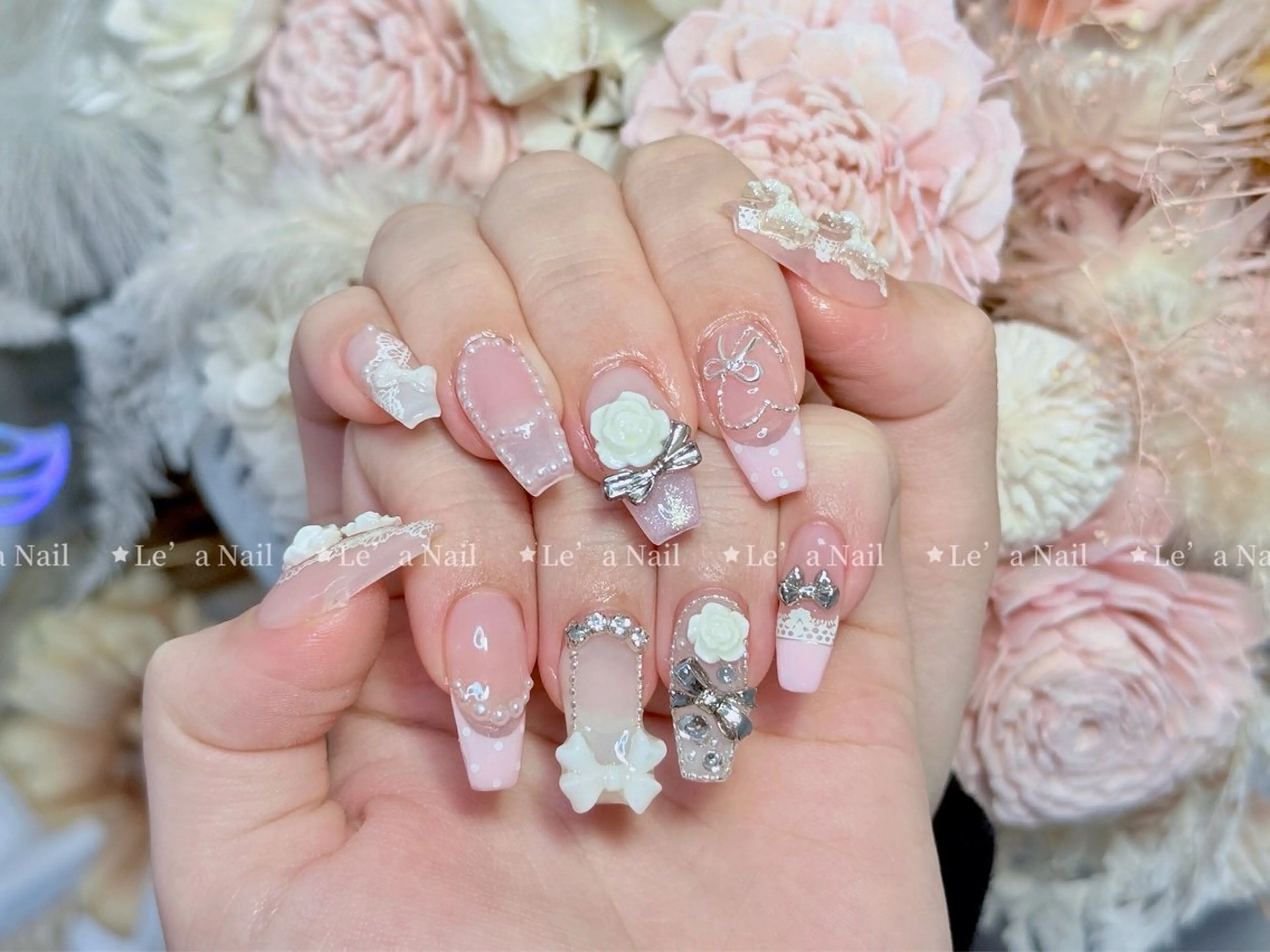 ネイル スカルプ専門 Lea  nailのネイルデザイン