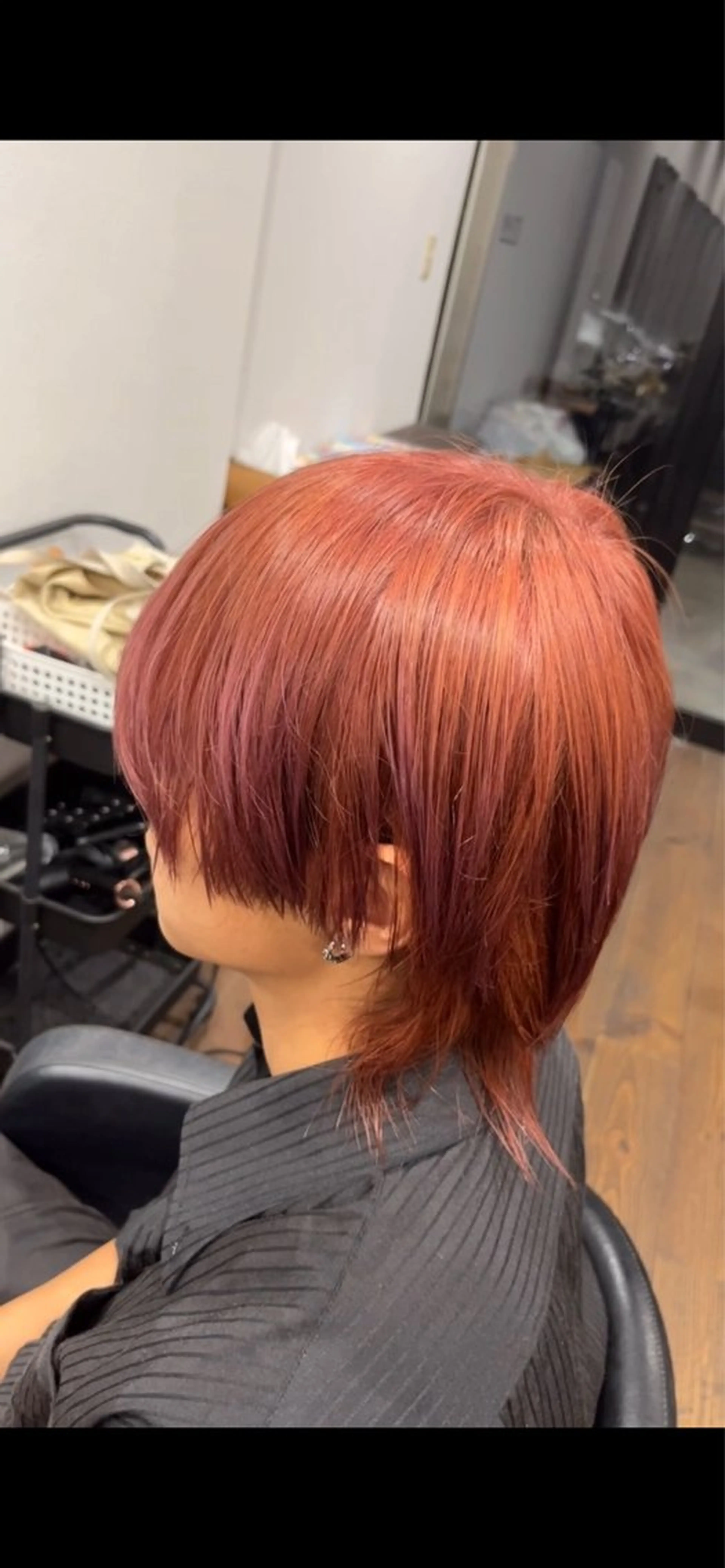 カラー バレイヤージュ 宮本宗嵩のヘアスタイル