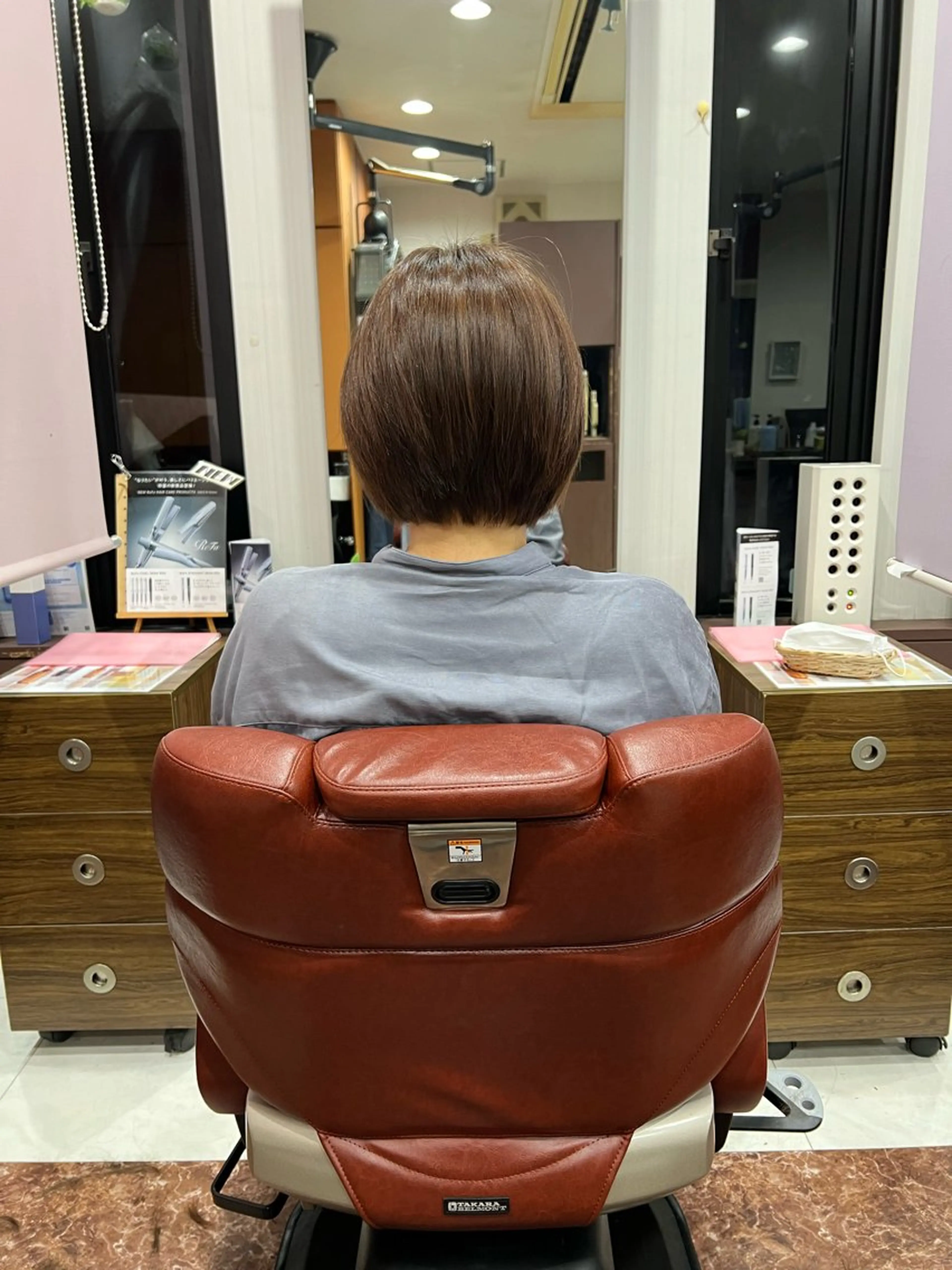 ショート カラー ショートボブ ボブ ショートヘア sir mix所属・藤田 竜成のヘアスタイル