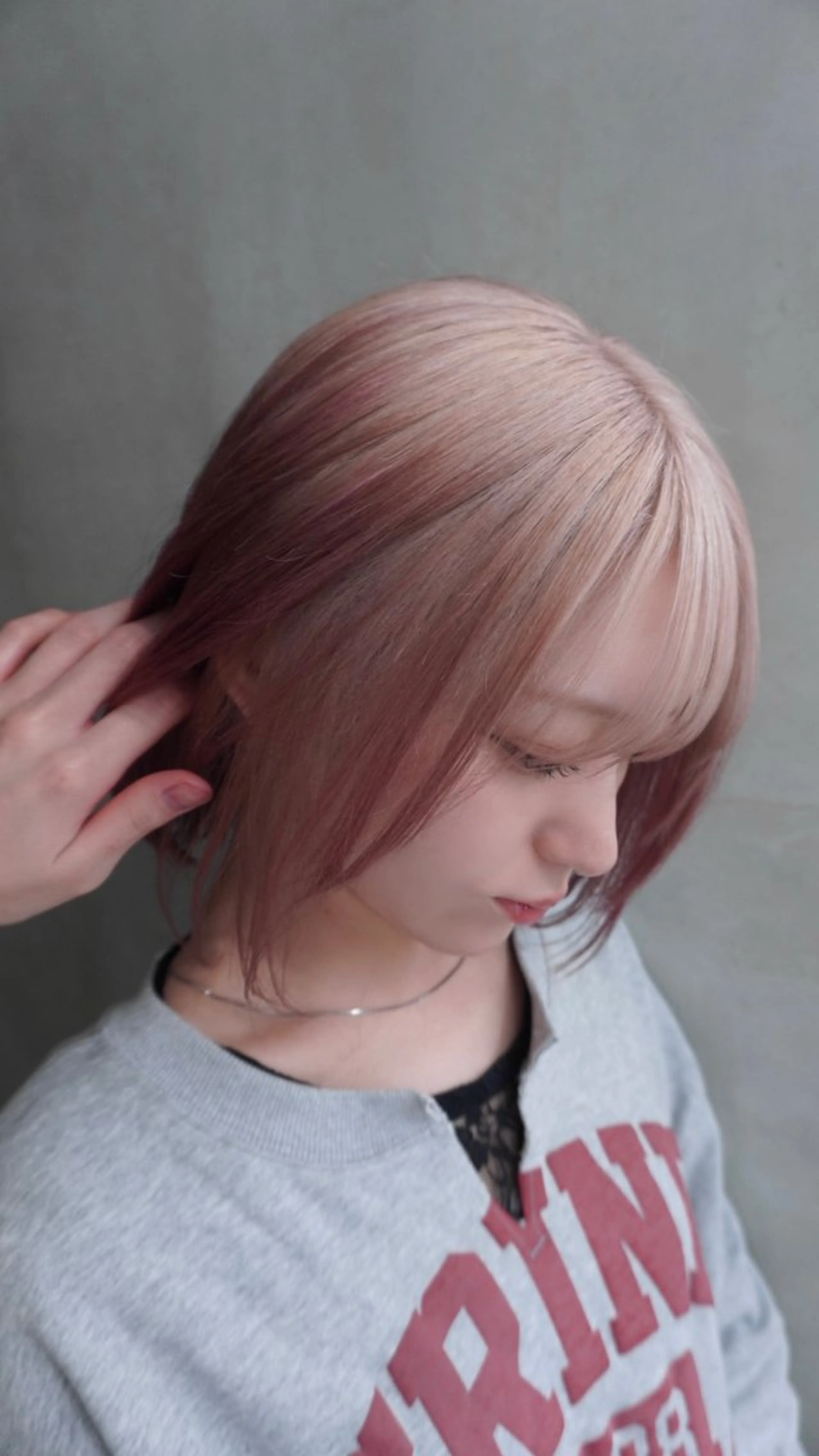 カラー ヘアカラー hinata/ ハイトーンカラー🪽のヘアスタイル