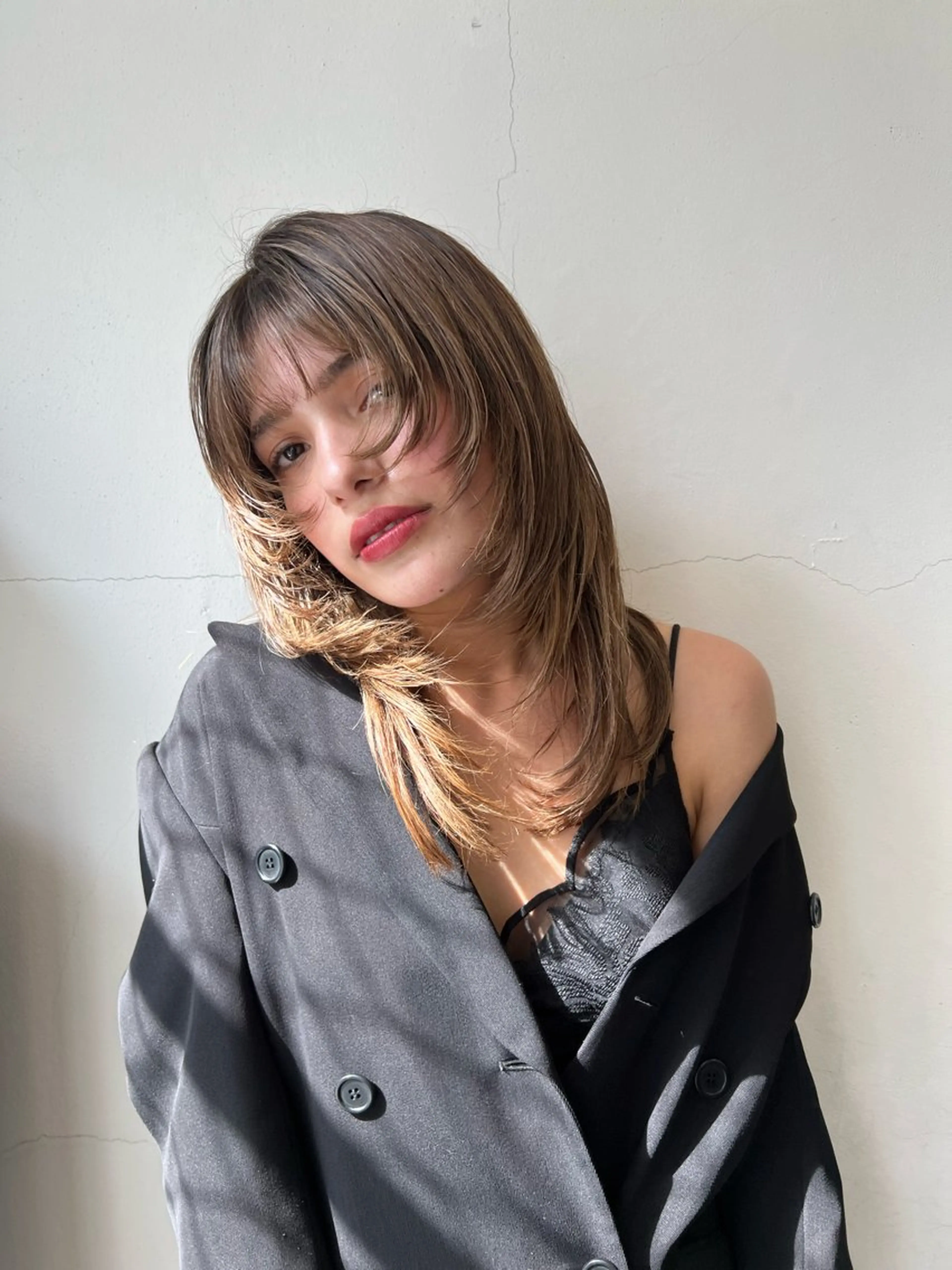 セミロング カラー HARU//原宿🤍 リピート率NO.1のヘアスタイル