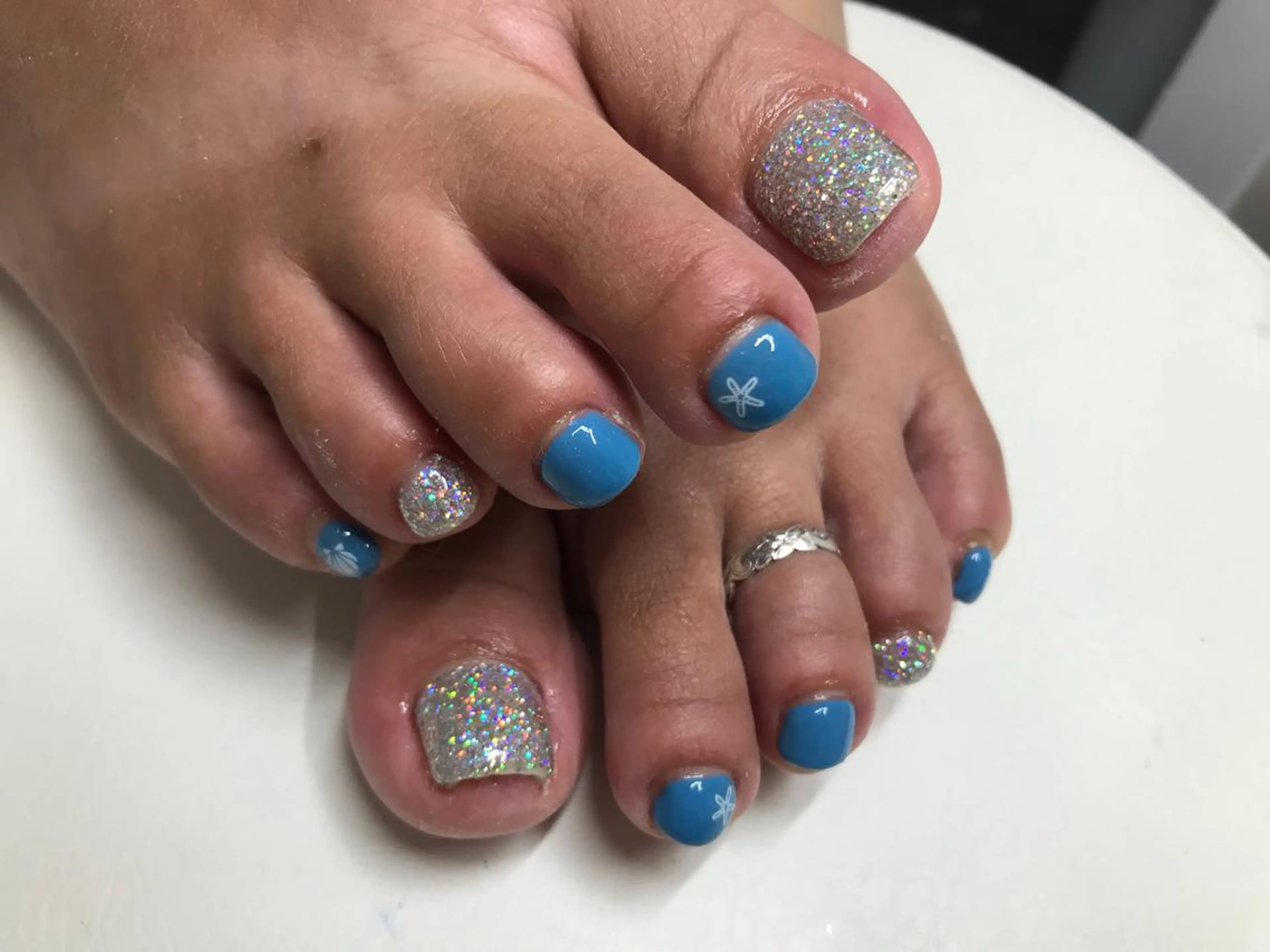 ネイル フットネイル Mana‪ ‪·͜· ❤︎‬のネイルデザイン