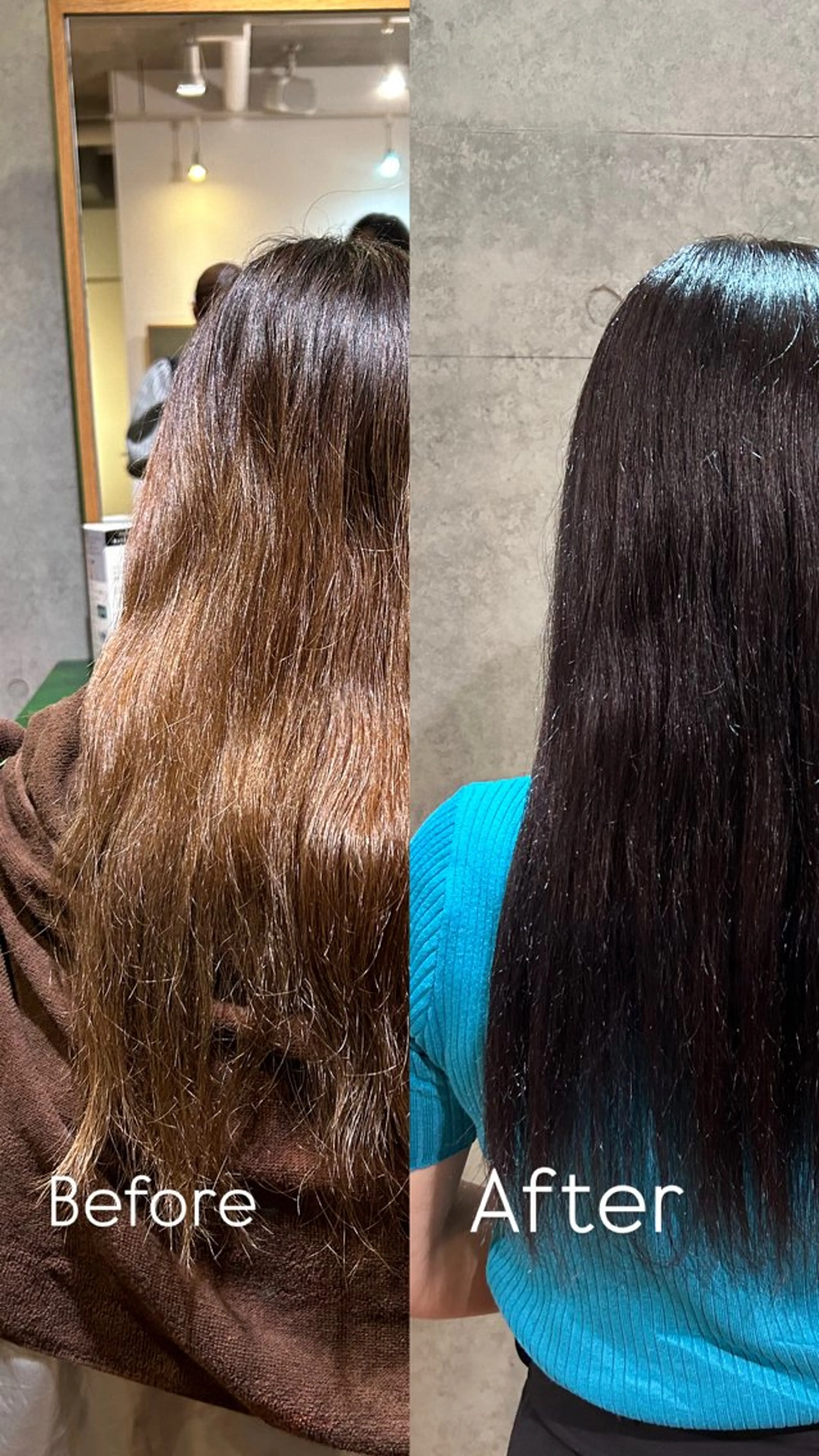 セミロング ハロウィン ヘアカラー Toca所属・齋藤 穂乃花のヘアスタイル