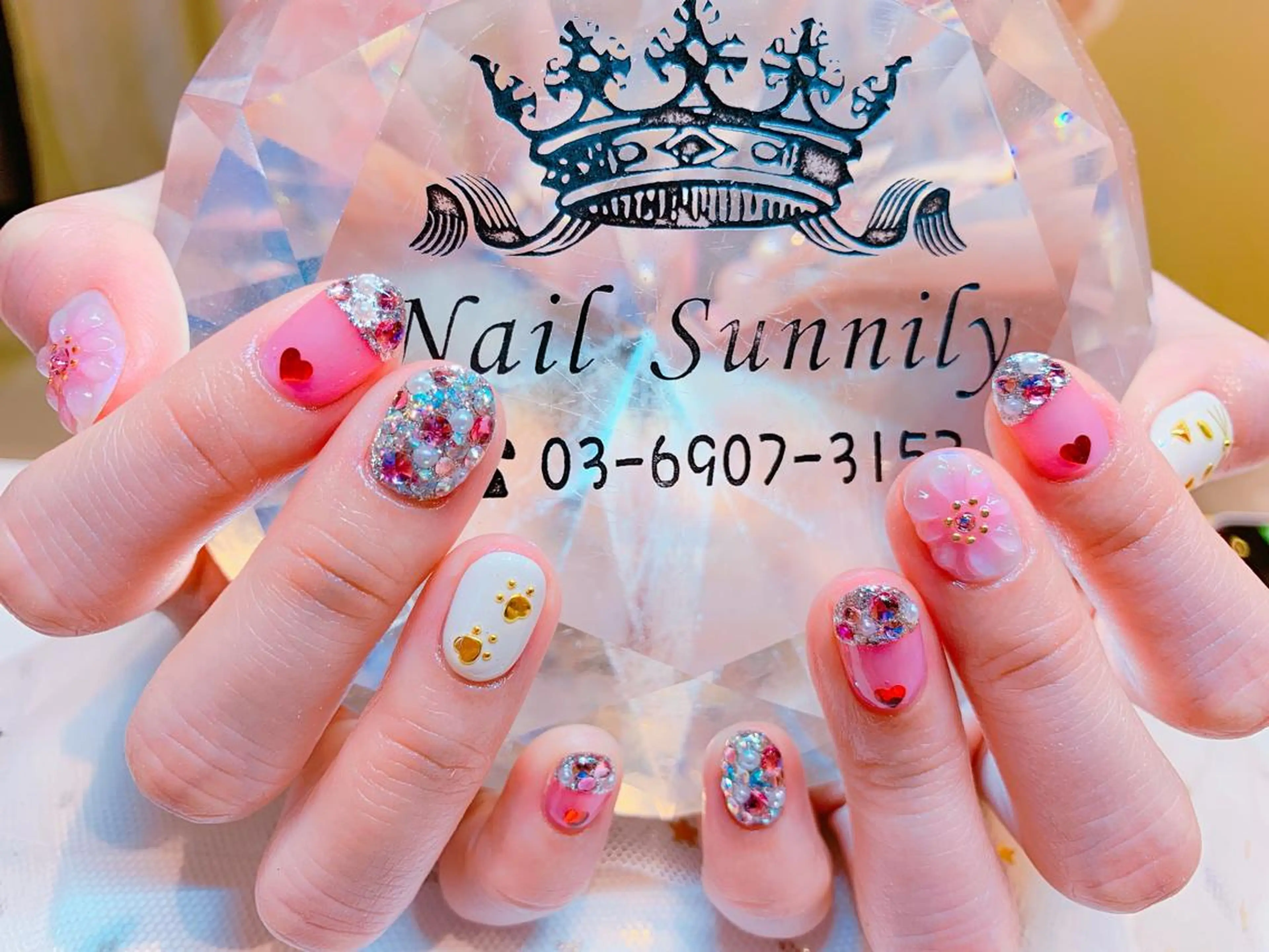 ネイル 長さだし専門店 M2　rikaのネイルデザイン