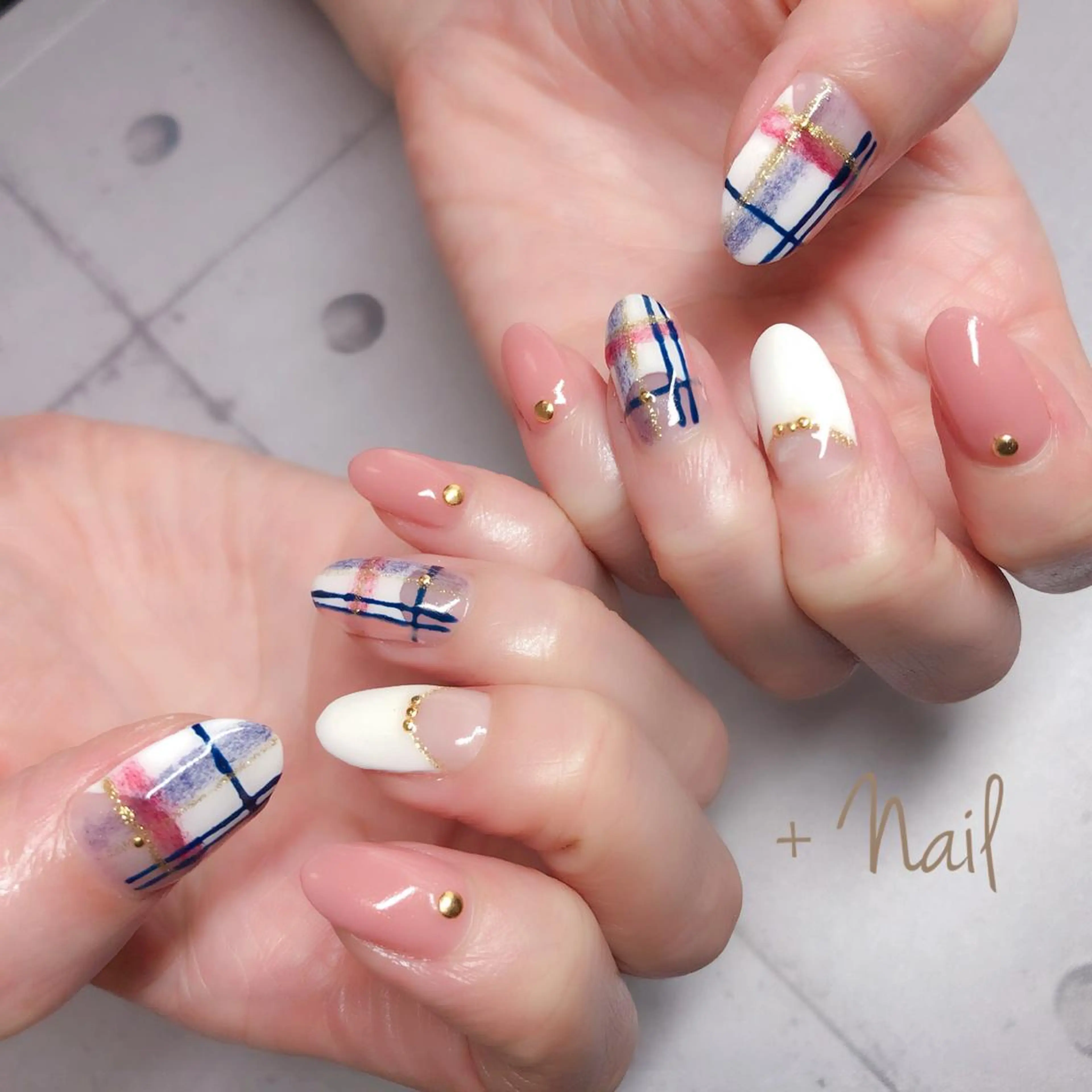 ネイル Aim* 深爪・自爪育成専門店のネイルデザイン