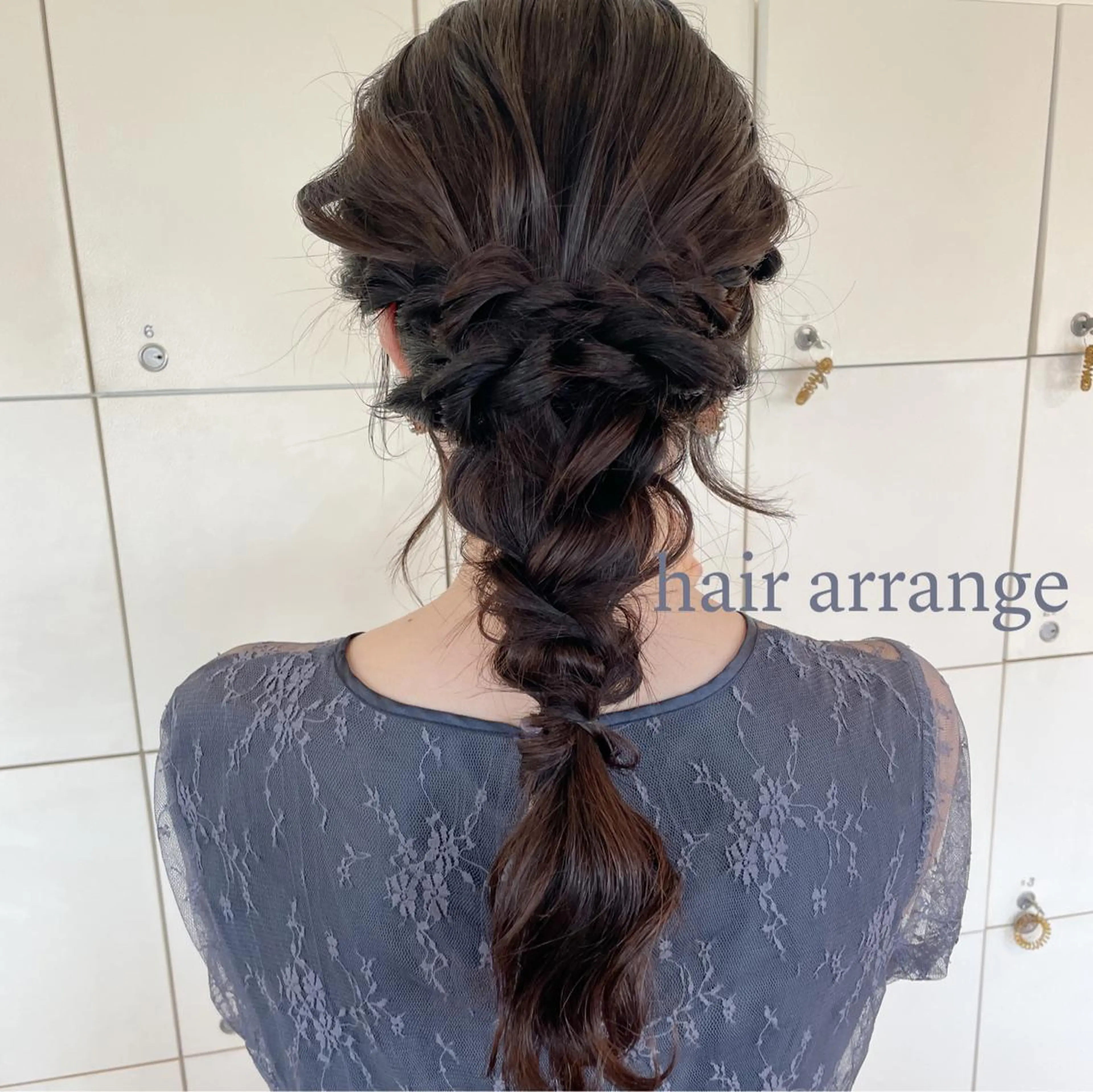 ロング ヘアアレンジ 似合わせヘア🤍 面田法子のヘアスタイル