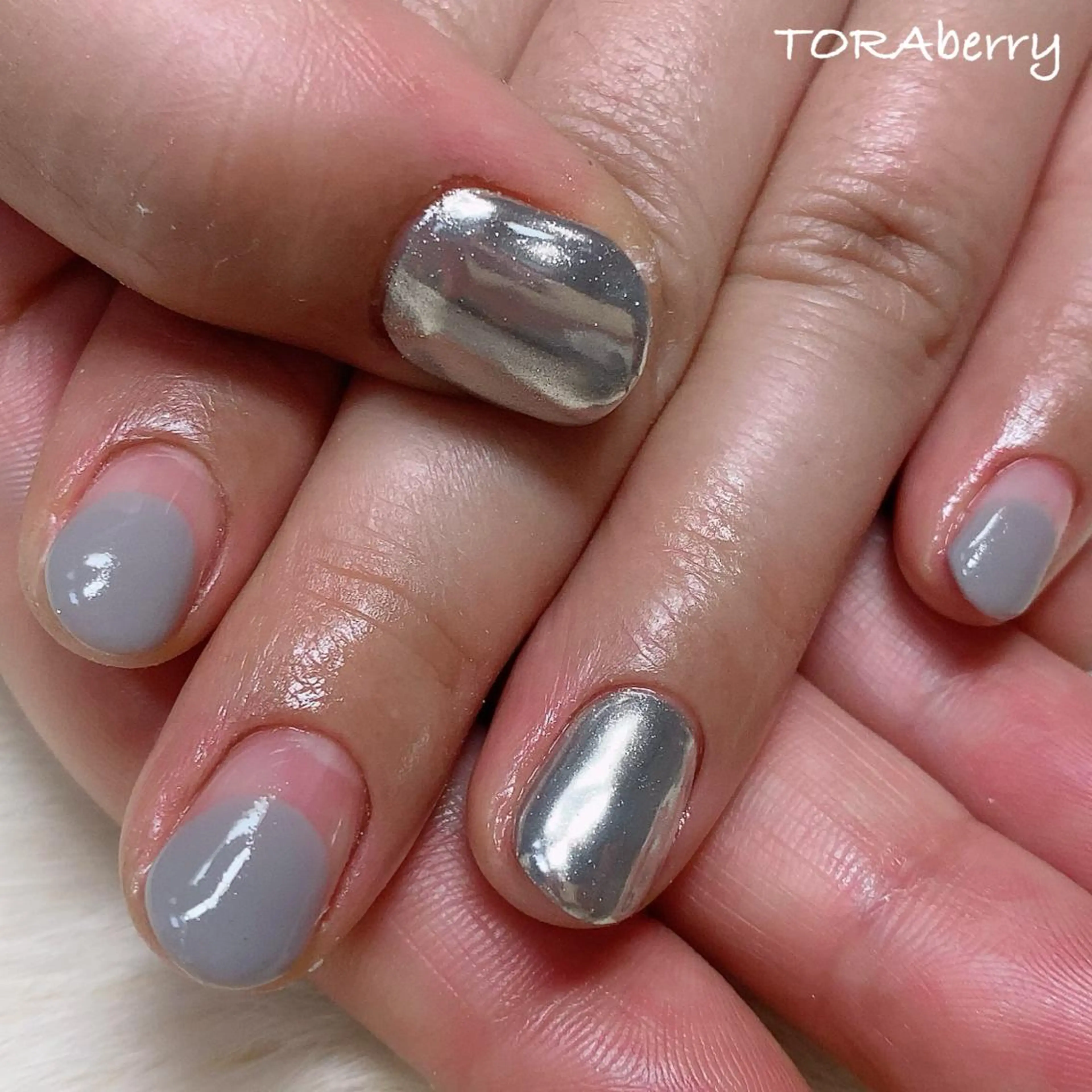 ネイル ショートネイル ハンドネイル ネイリスト なつみのネイルデザイン