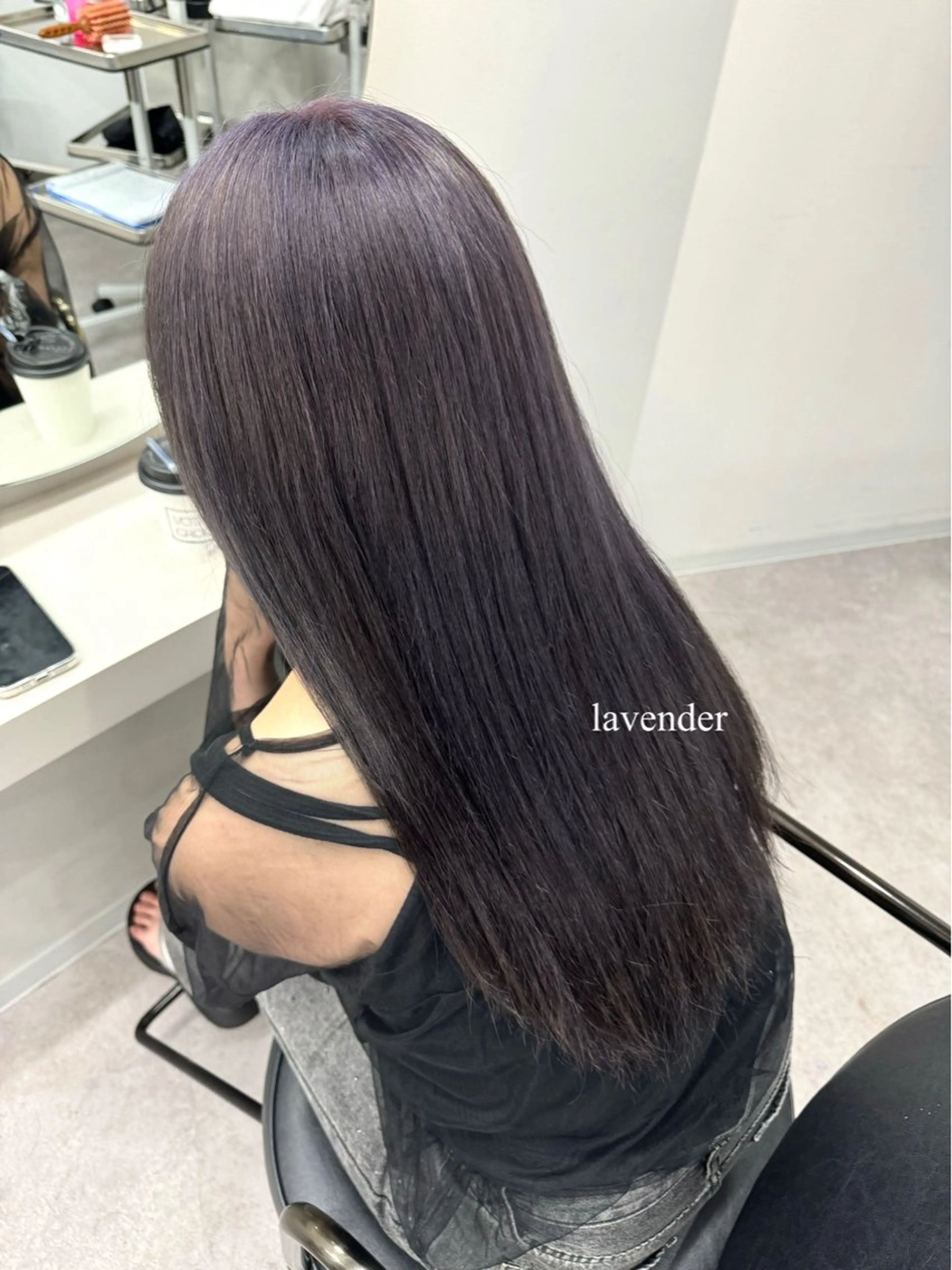 カラー アッシュ ラベンダーカラー ラベンダーアッシュ Ayuki /福岡美容室のヘアスタイル