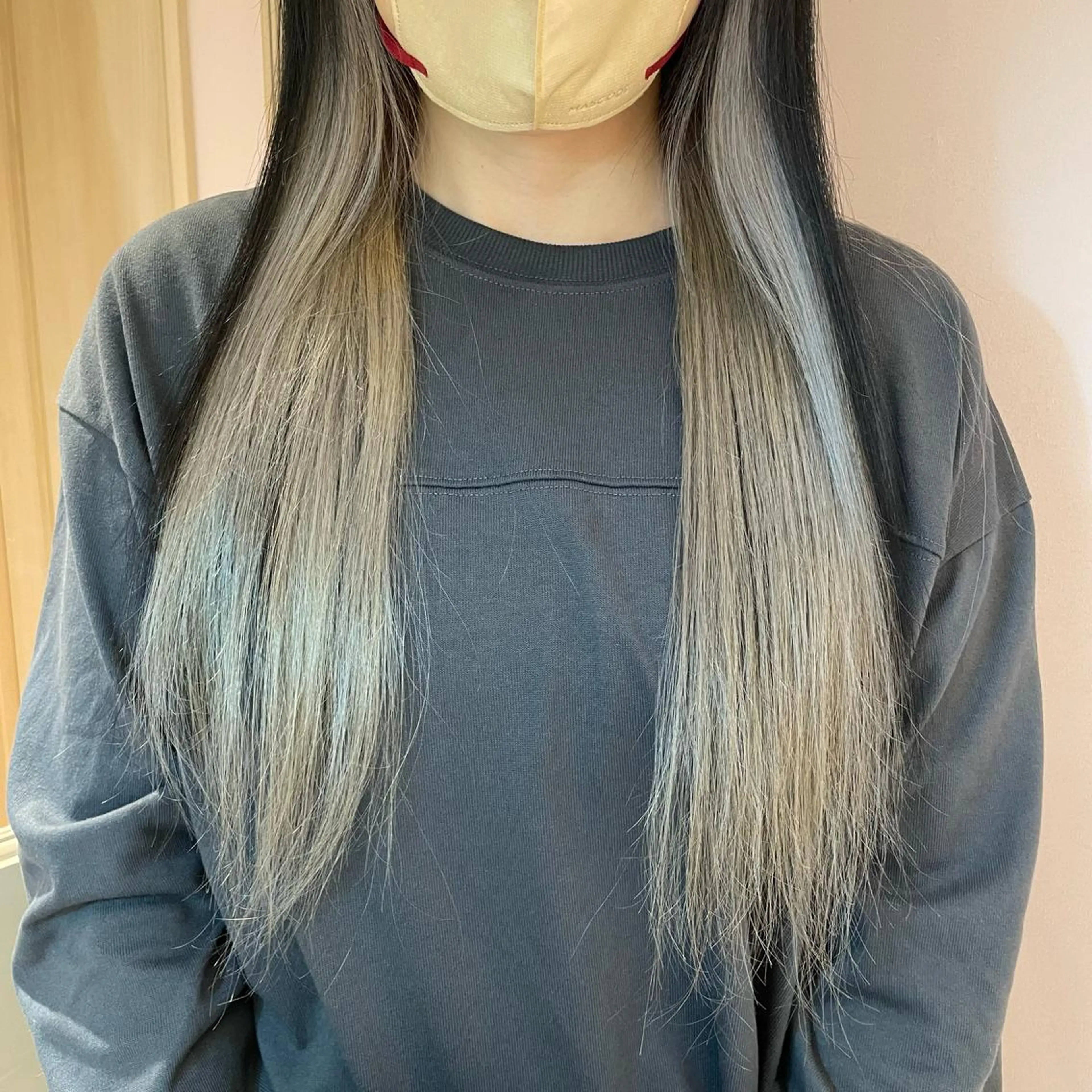 ロング ヘアカラー トリートメント ヘッドスパ マホ/日吉/髪質改善 /レイヤー/ガーリーのヘアスタイル