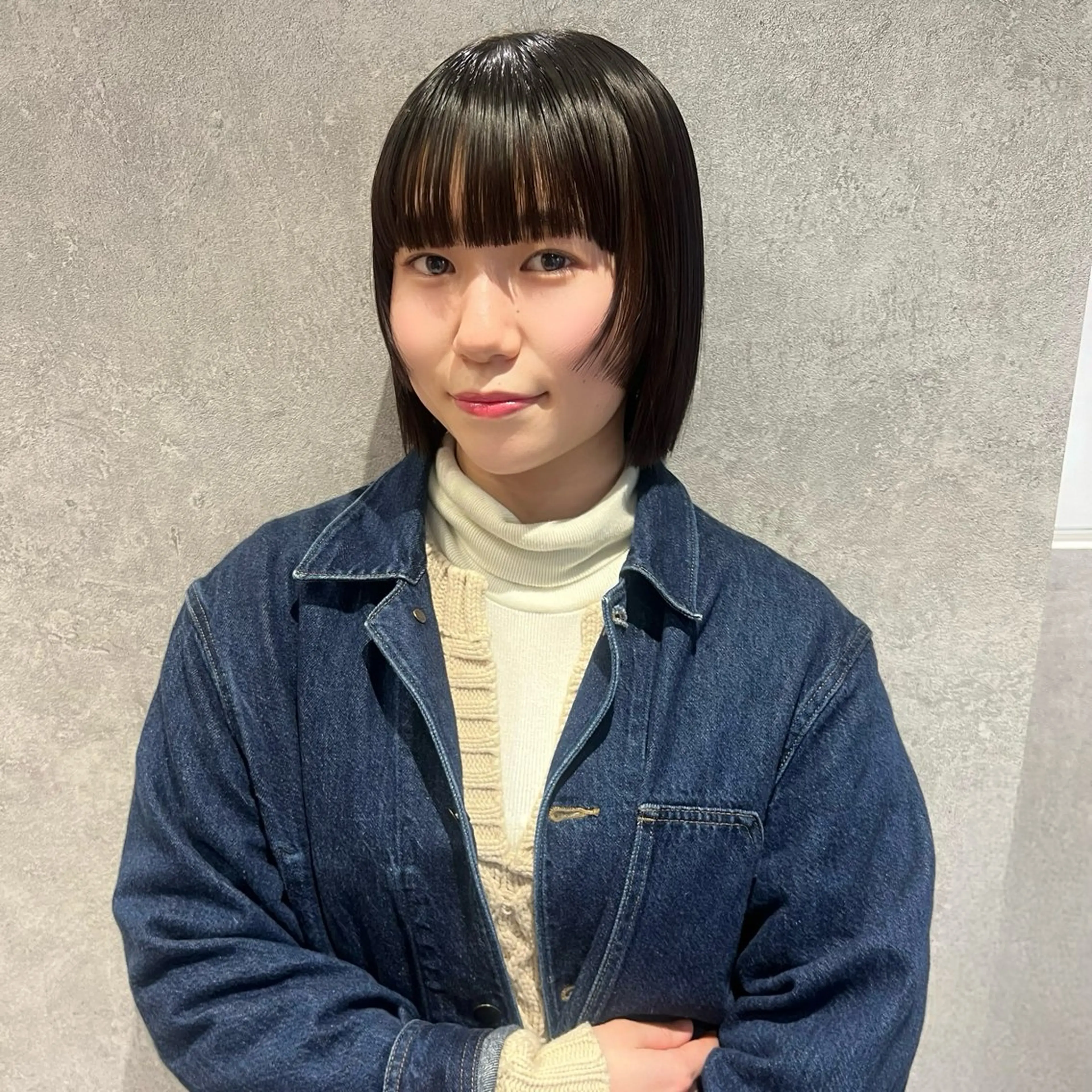 ショート レイヤーカット AI TOKYO　S所属・mizuki 【韓国レイヤー】のヘアスタイル