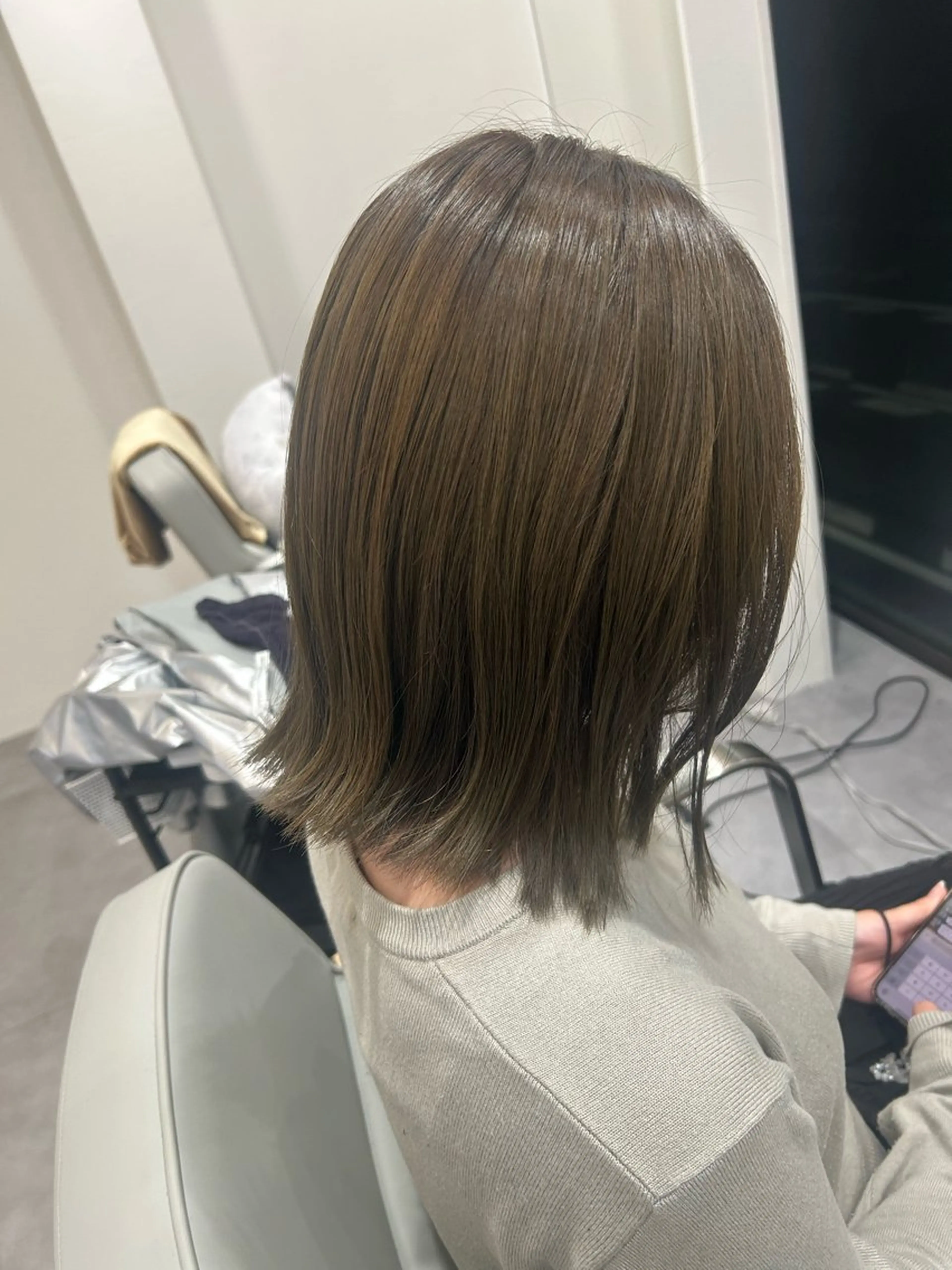 ミディアム エレリー所属・仲神 心琴のヘアスタイル